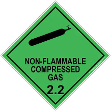 Class 2.2 Non-Flammable Compressed Gas