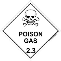 Class 2.3 Poison / Toxic Gas