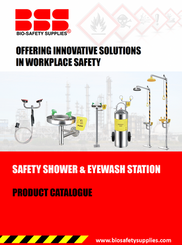 SAFETY SHOWER & EYEWASH STATION