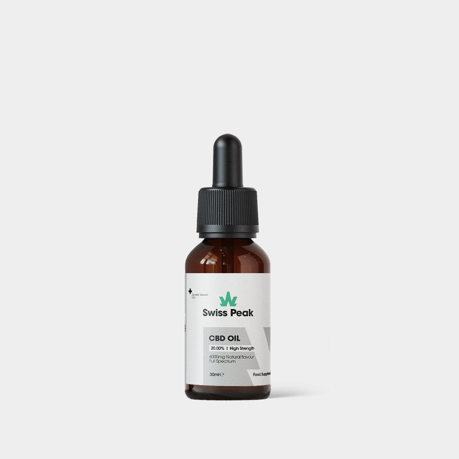 20.00% CBD Oil 6000mg (High Strength) - SwissPeakCBD product image