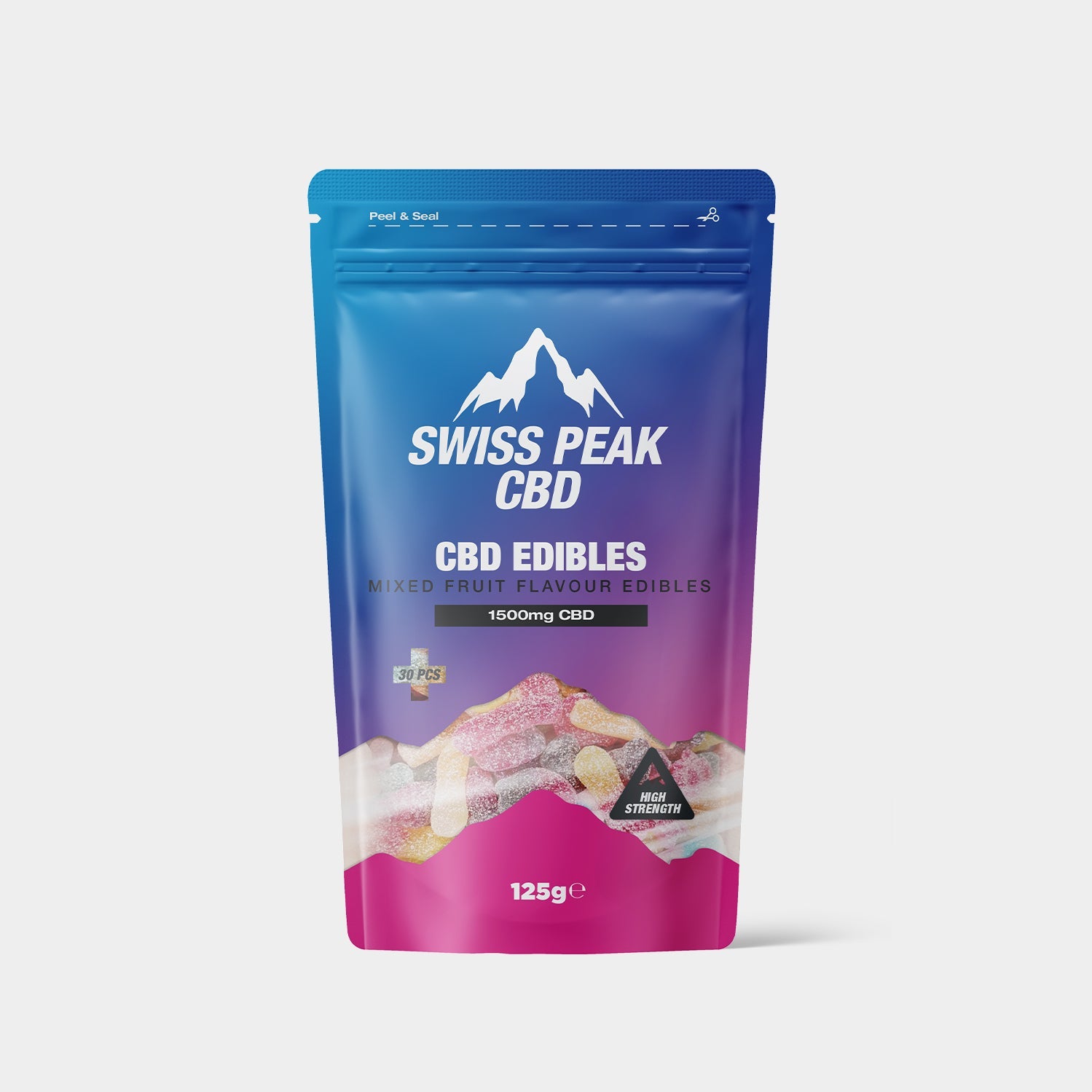 CBD Gummies Party Bag 1500mg - SwissPeakCBD product image