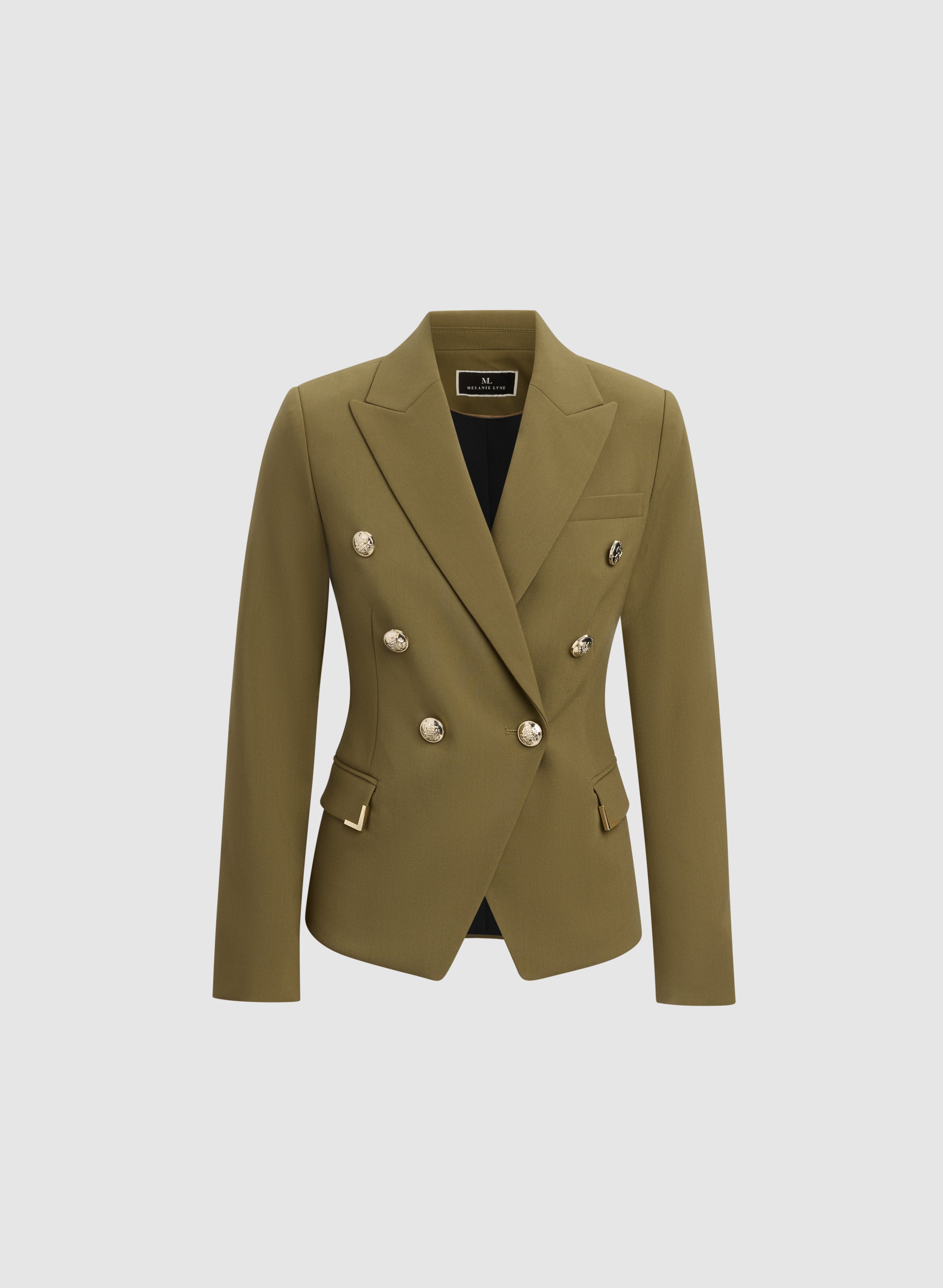 Peaked Lapel Blazer