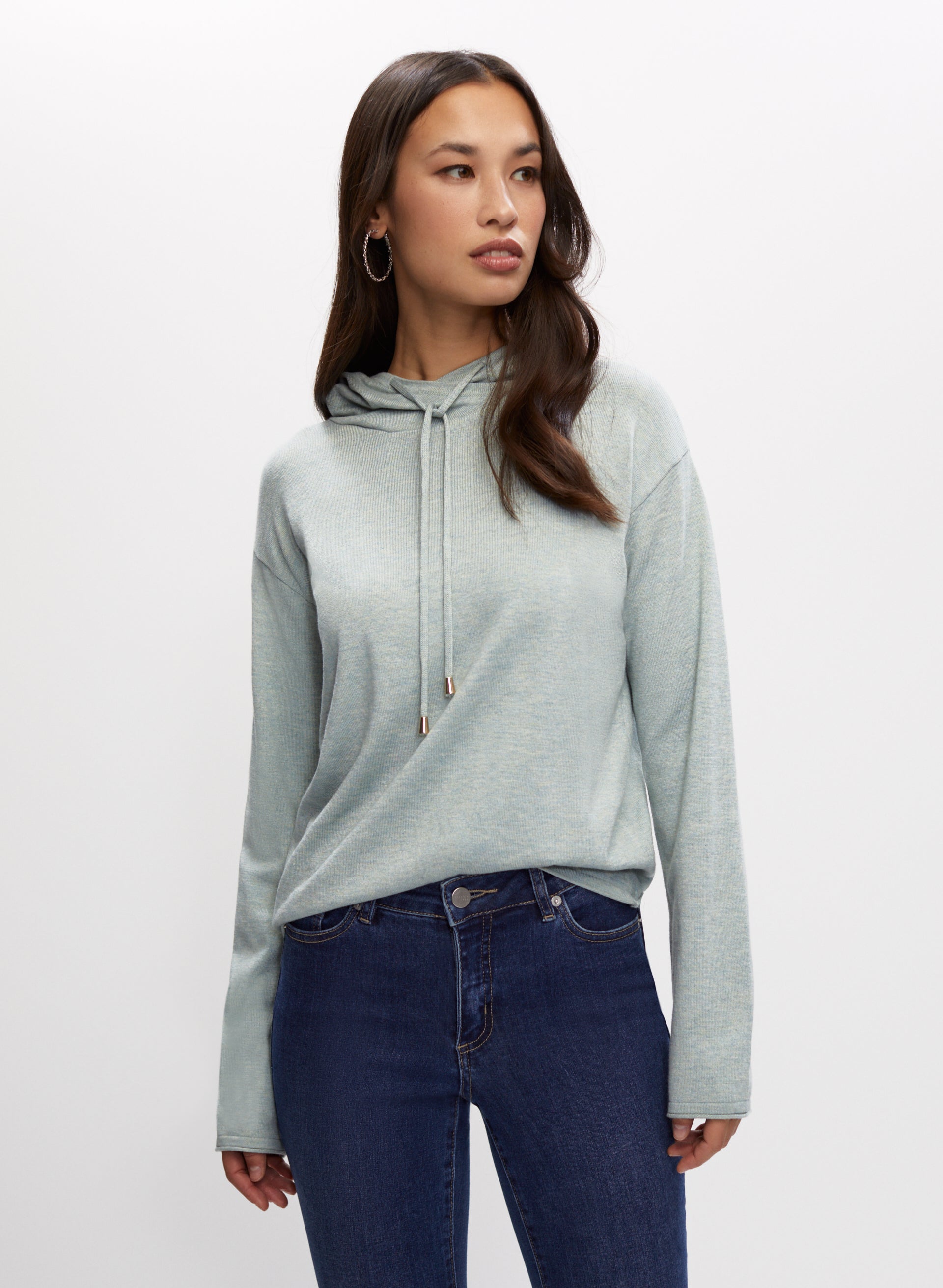 Hooded Knit Sweater
