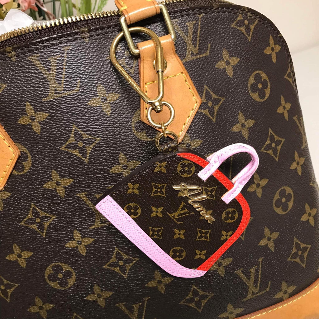 Louis Vuitton City Steamer and Petite Malle Bag Charm and Key