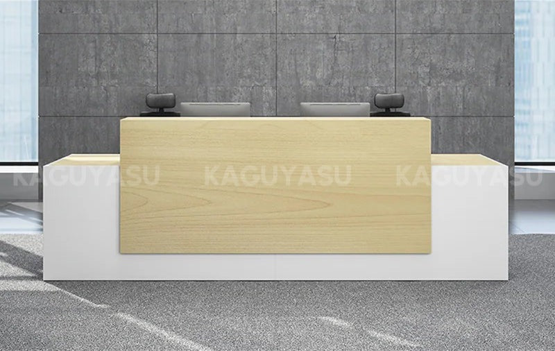 Natural Reception Desk