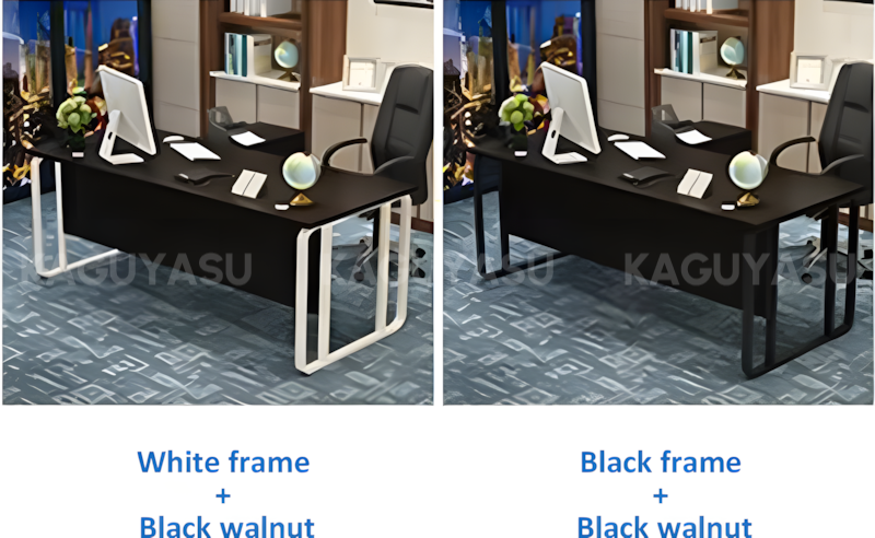 Boss Desk With Spacious Desktop