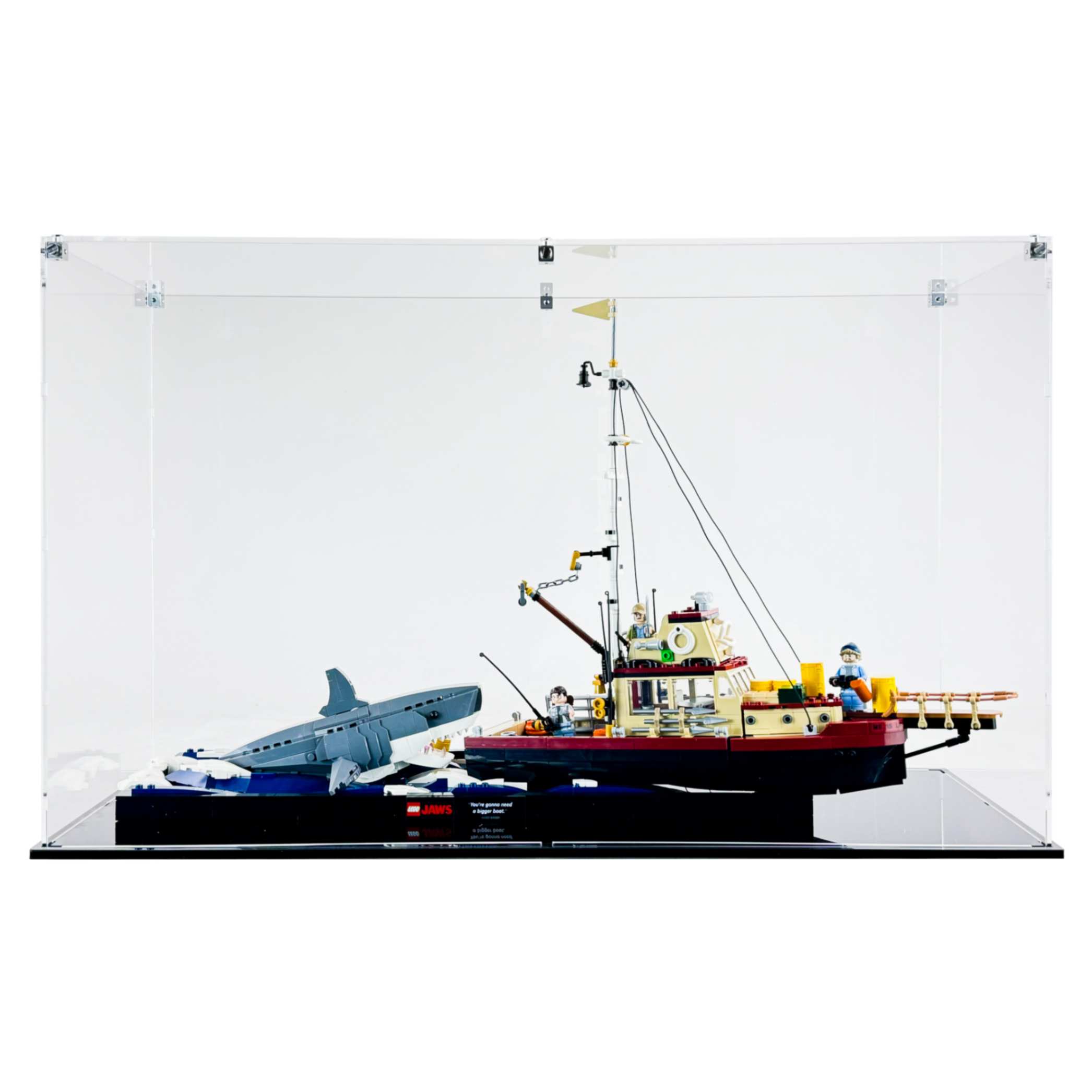 Display Case for LEGO® 21350 Ideas Jaws