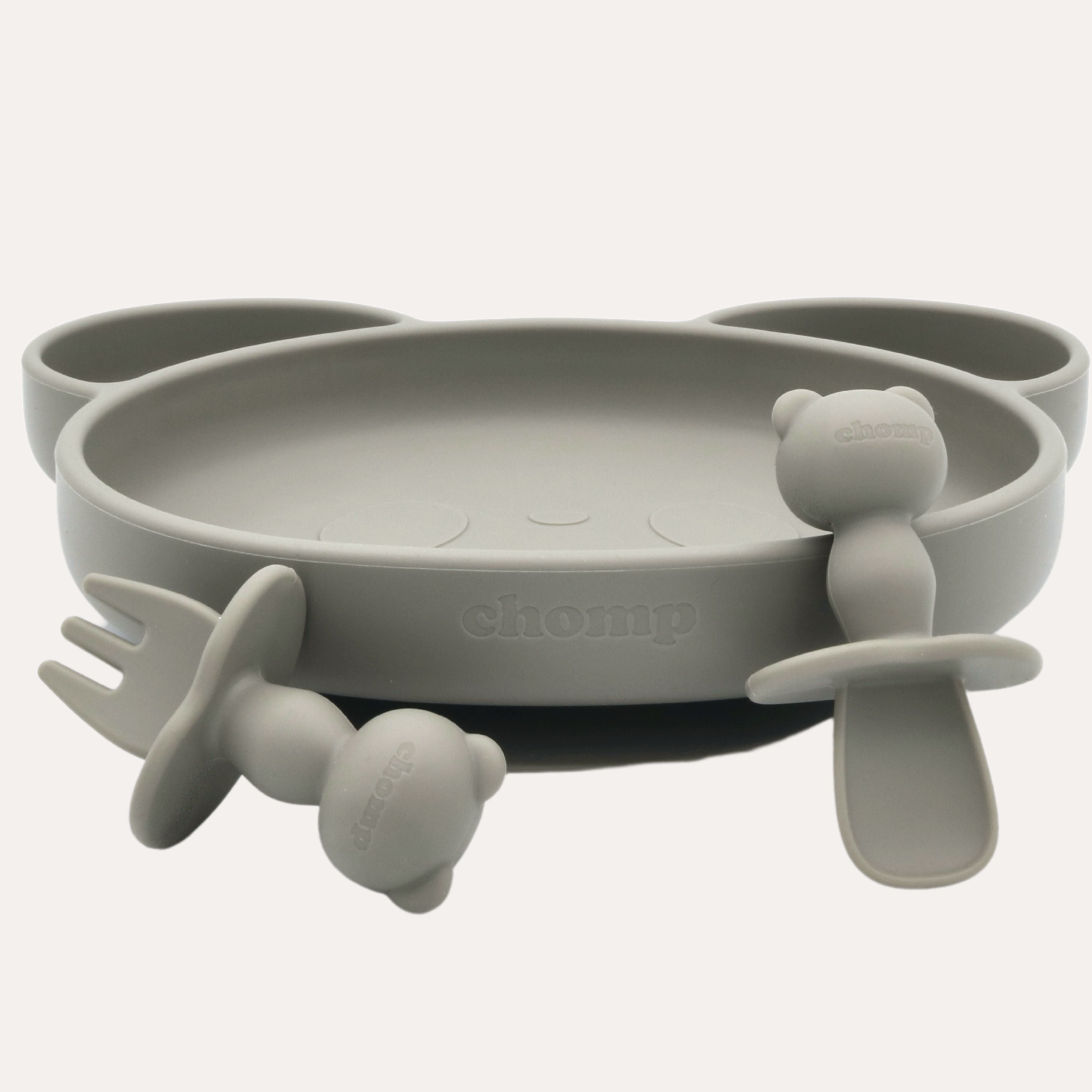 Panda Baby Suction Plate & Cutlery Set (4pcs)