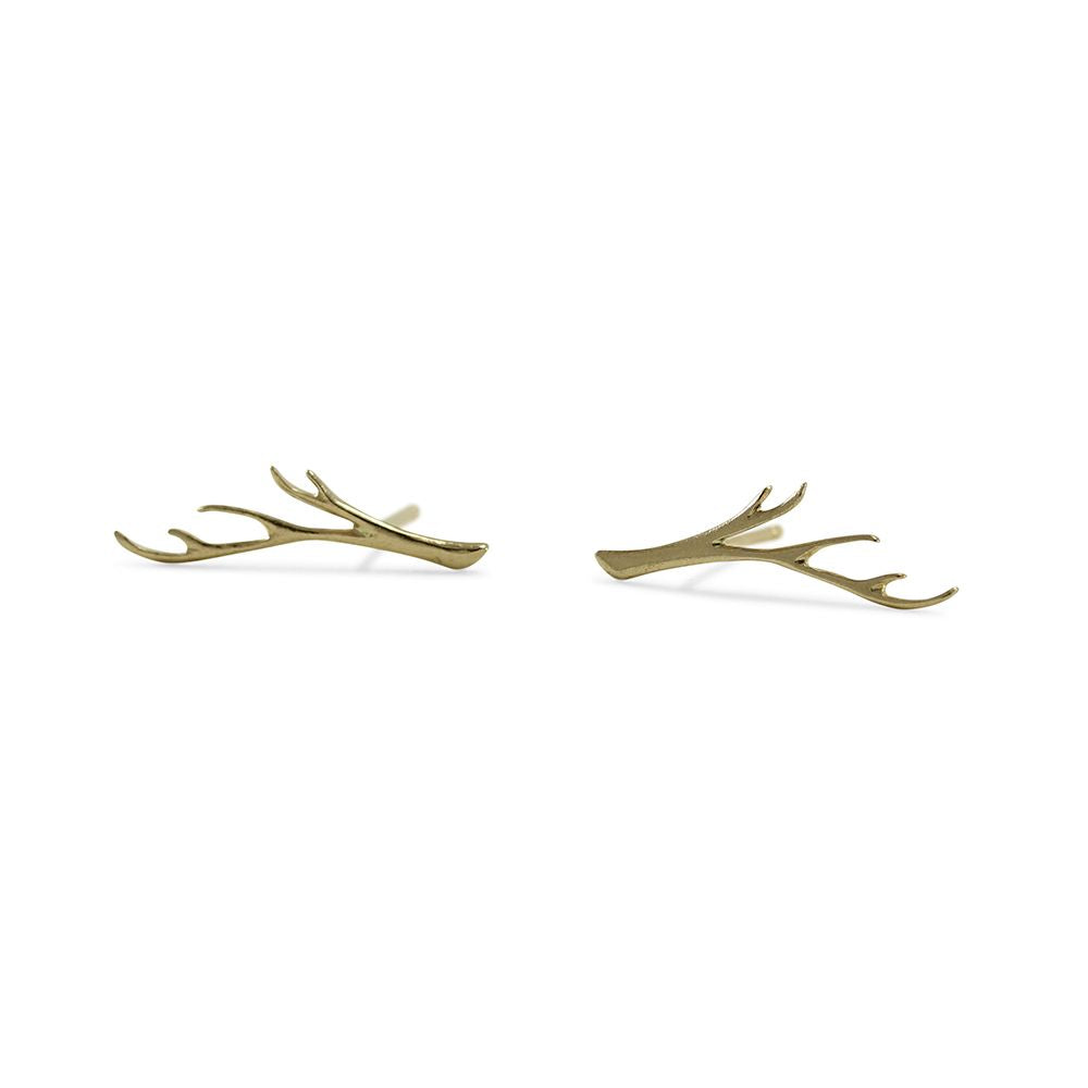 LARGE BRANCH STUDS - GOLD