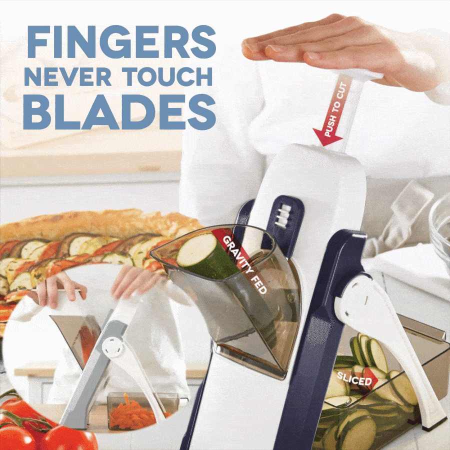 Adjustable Safe Slice Mandoline Slicer