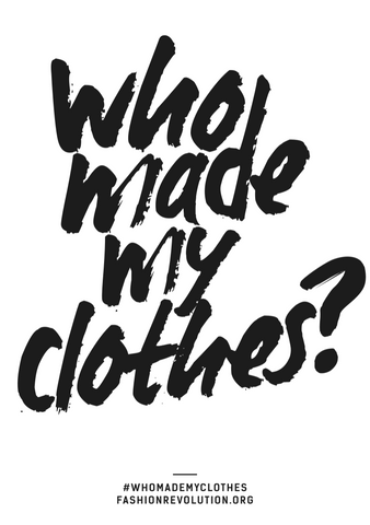 Who made my clothes? Vaatevallankumous