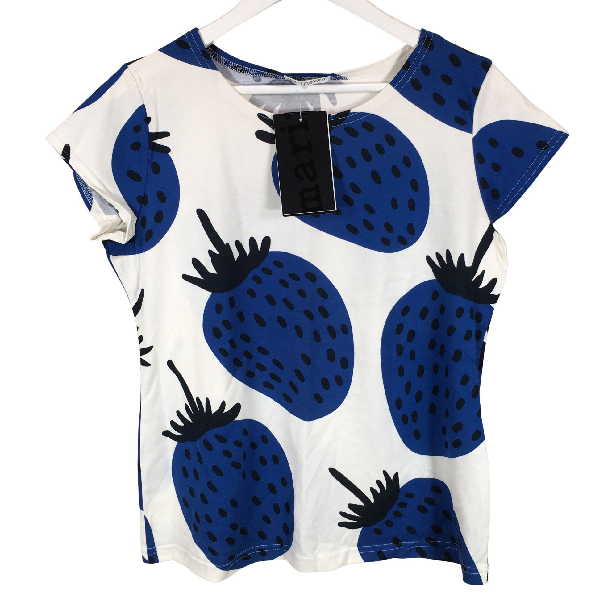 Women's Marimekko T-shirt, size 40 (White) | Emmy