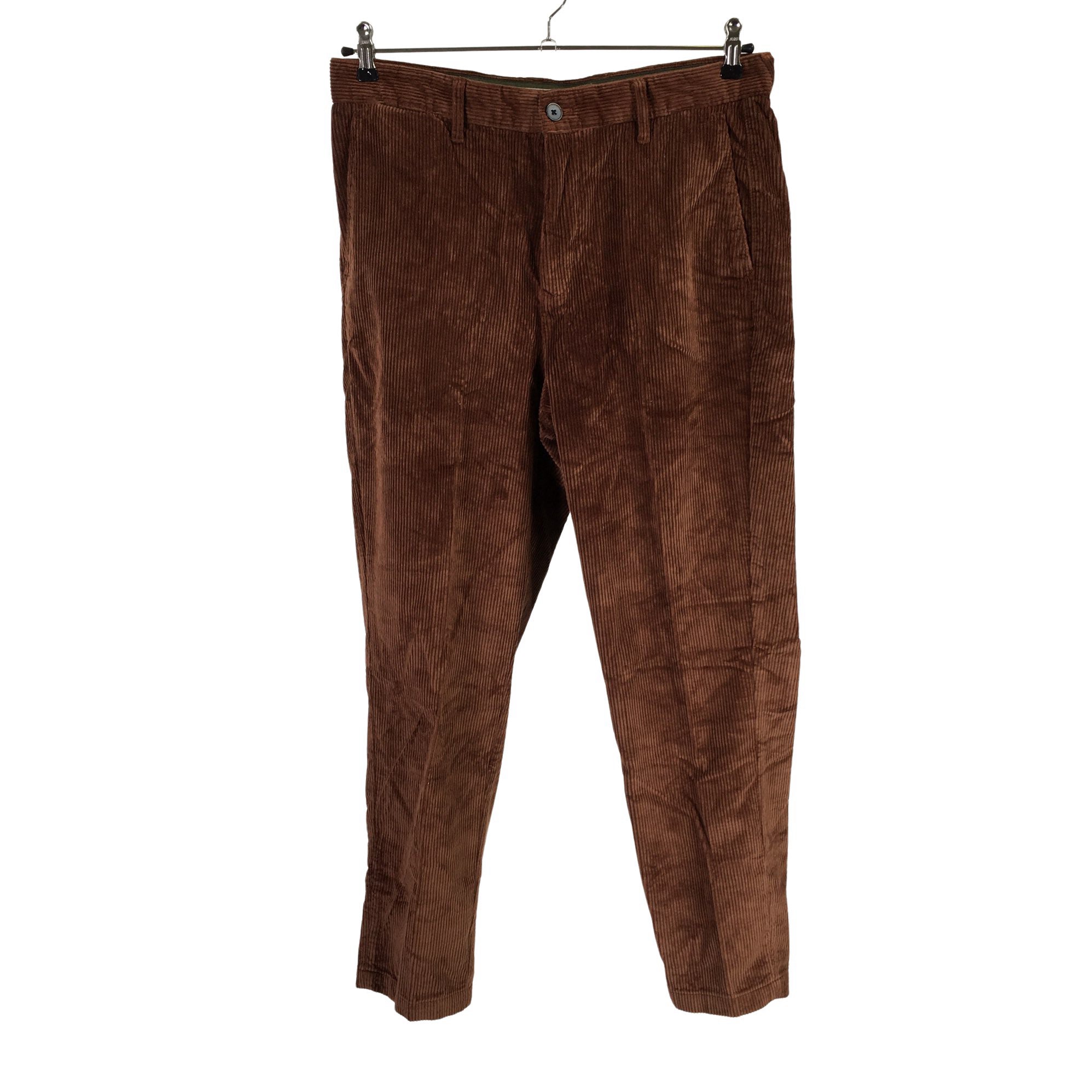 Brown velvet pants for Men