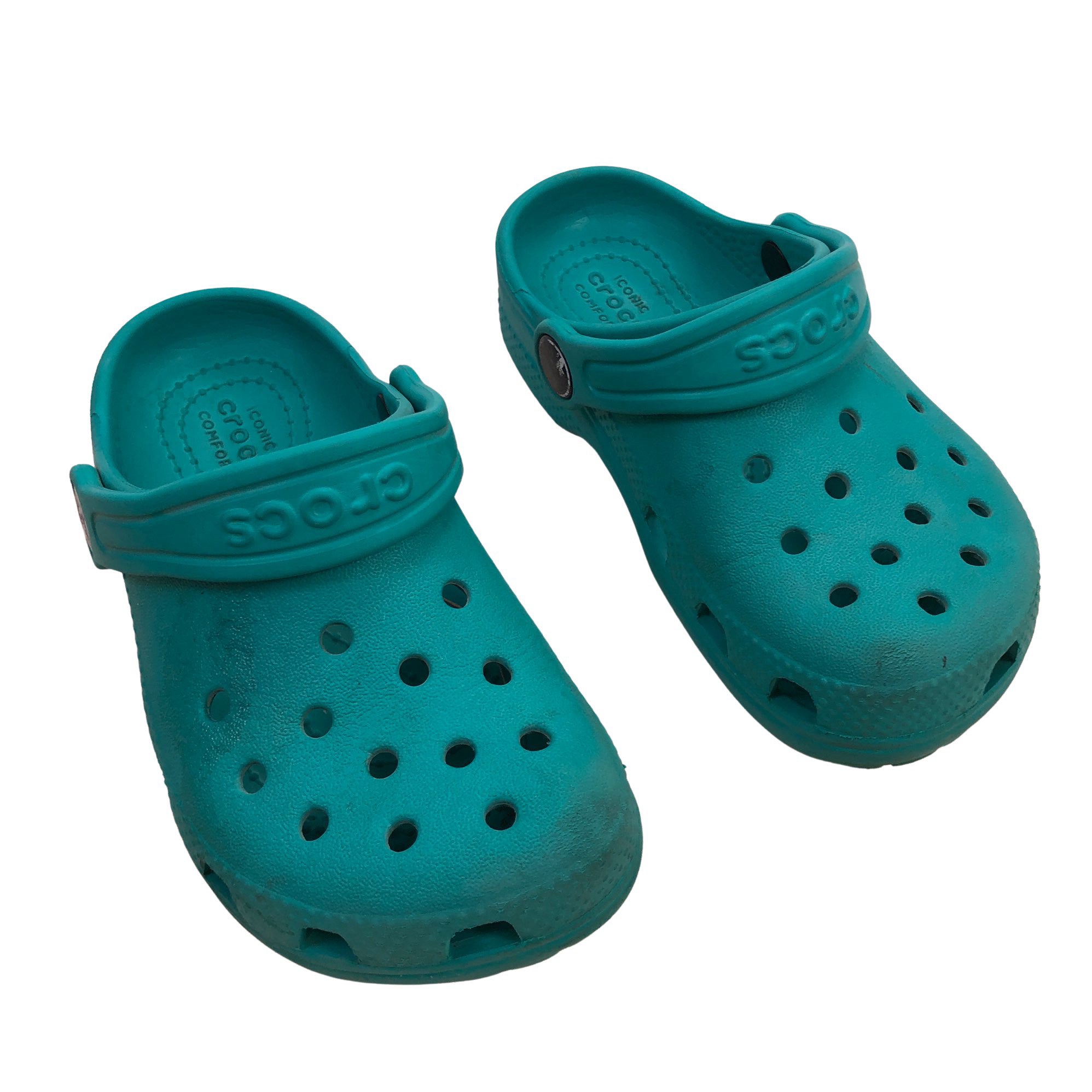 Unisex Crocs Slip-on shoes, size 26 (Green) | Emmy