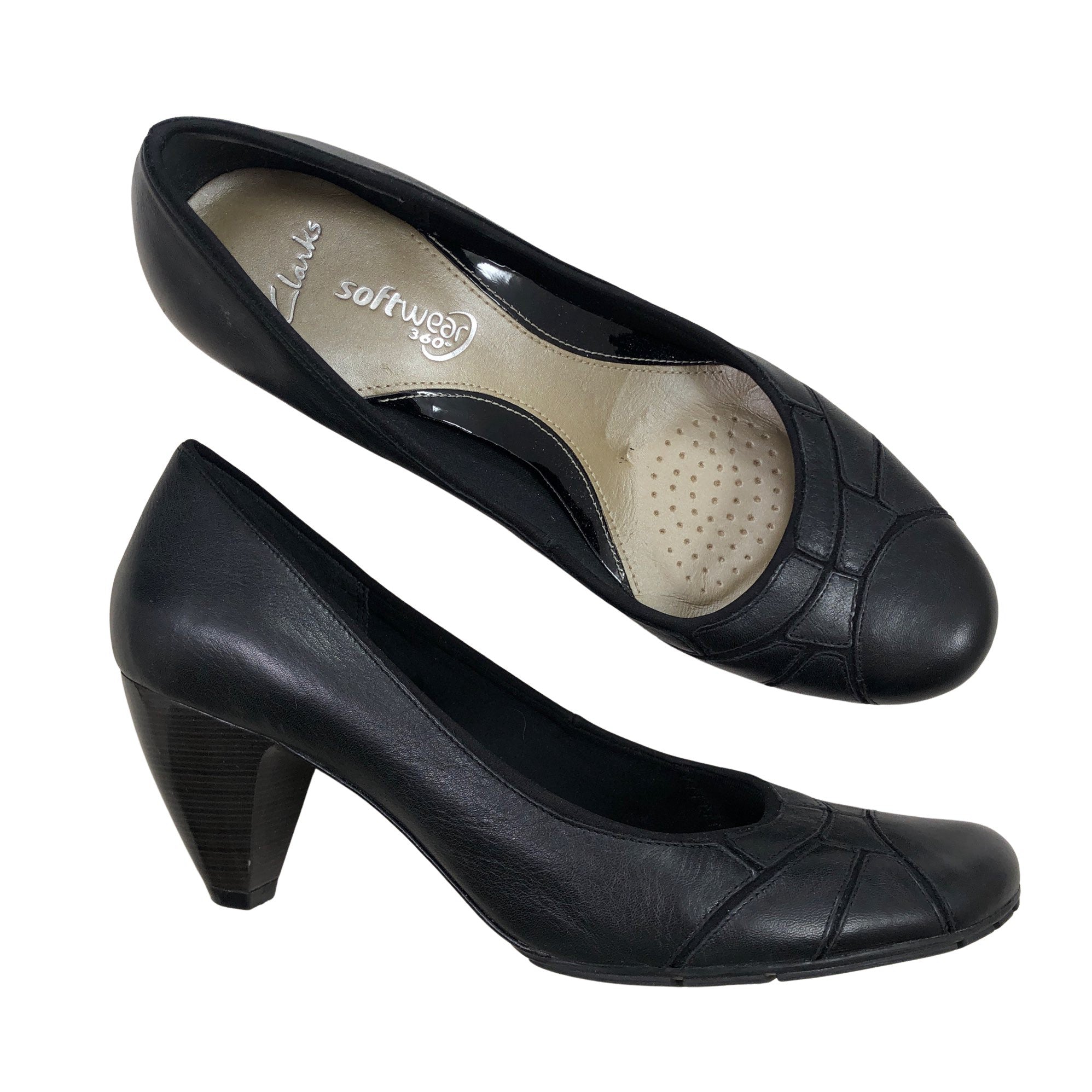 Women's Clarks High heels, size (Black) | Emmy