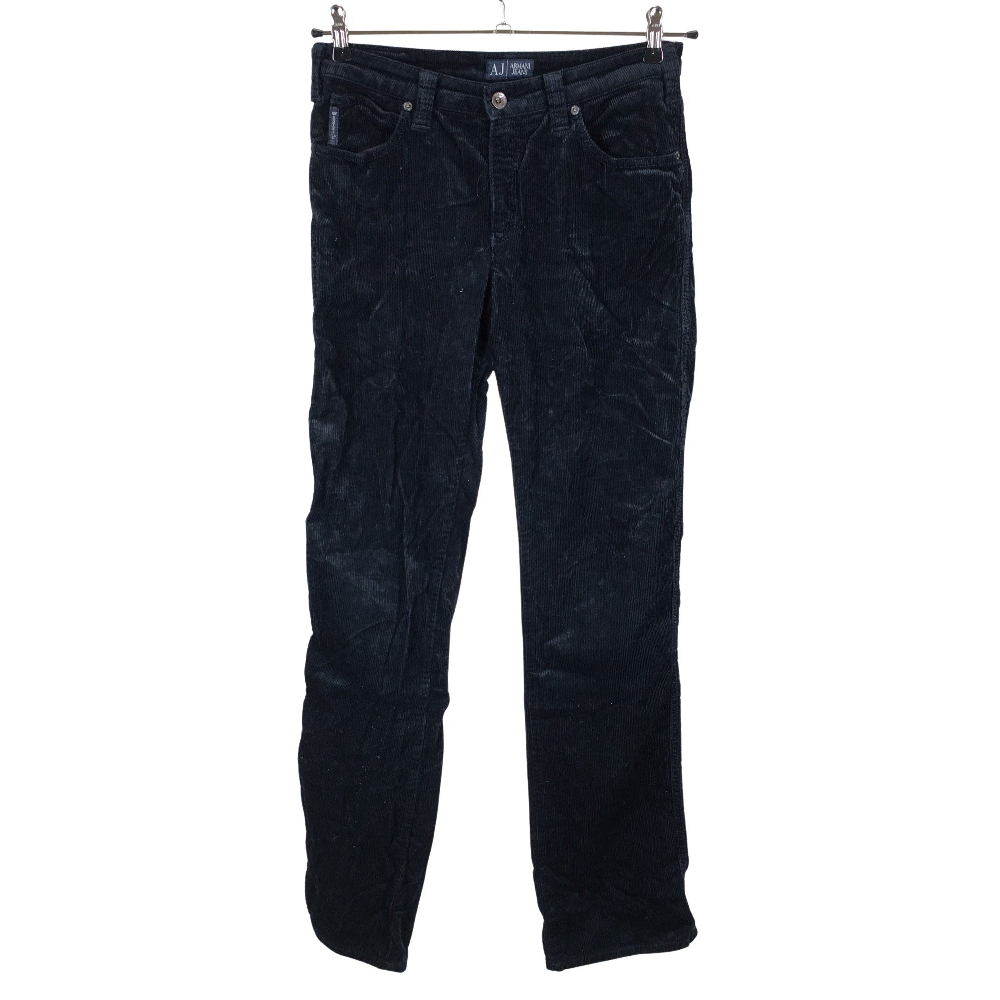 Duwen Regelen Geest Women's Armani Jeans Velvet pants, size 40 (Blue) | Emmy
