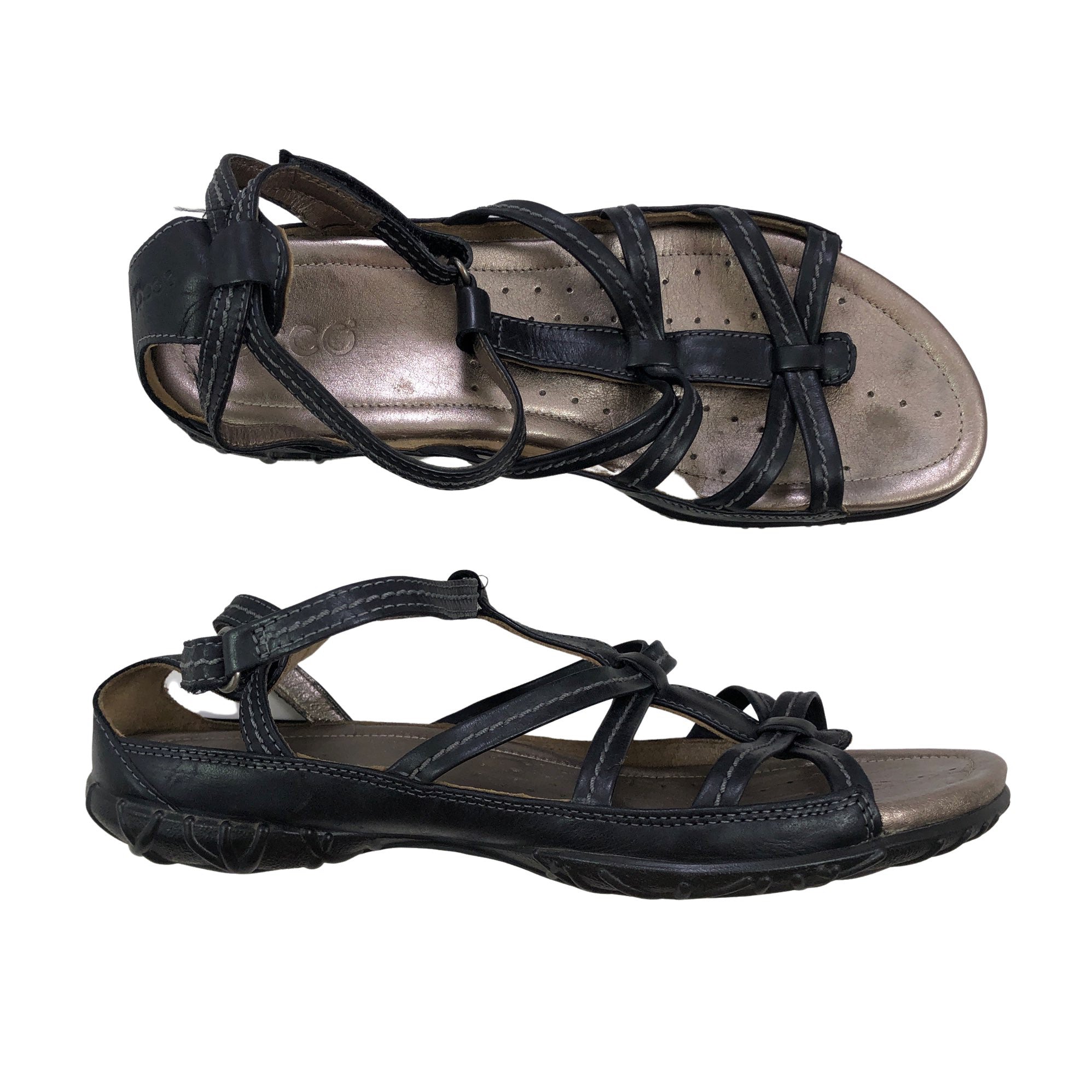 Women's Ecco Sandals, size (Black) | Emmy