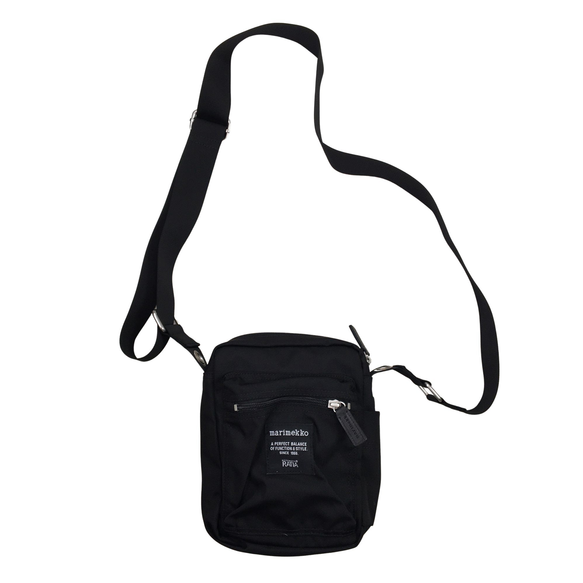 Unisex Marimekko Shoulder bag, size Mini (Black) | Emmy