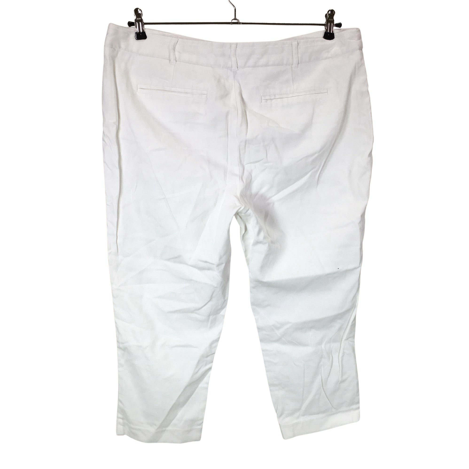 Women's Counterparts Capri pants, size 46 (White) | Emmy