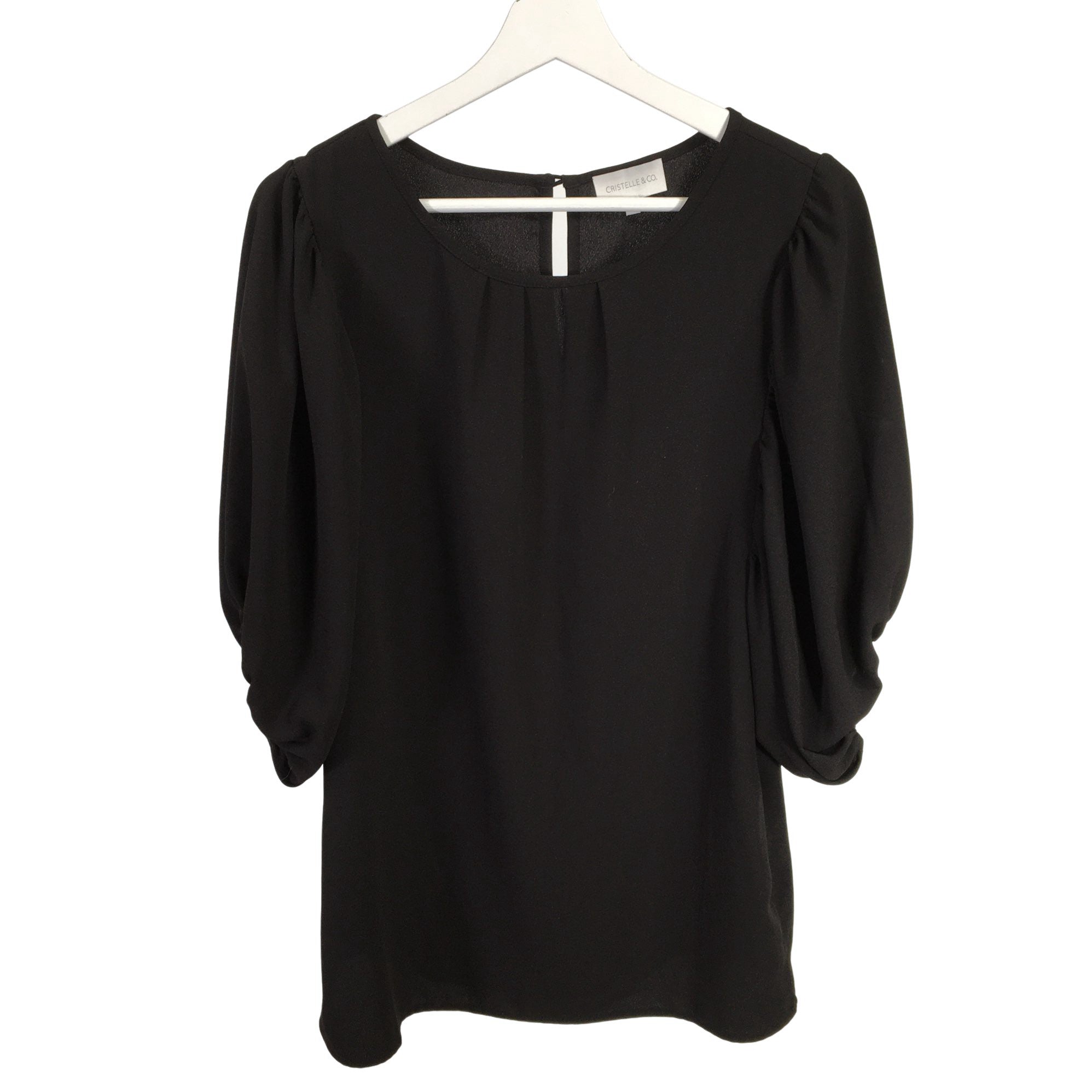 Women's Christelle & Co Blouse, size 38 (Black) | Emmy