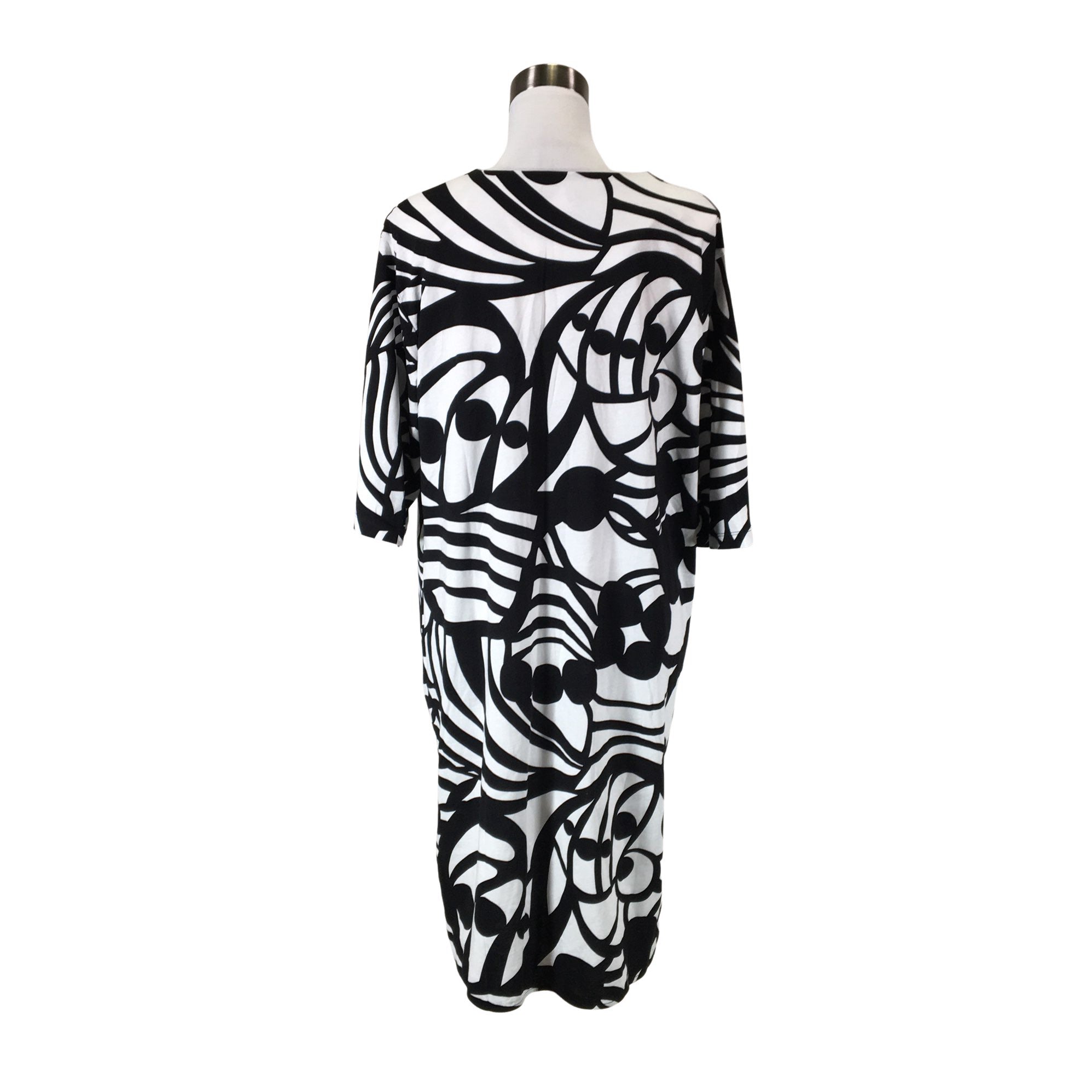 Women's Marimekko Tricot dress, size 38 (Black) | Emmy