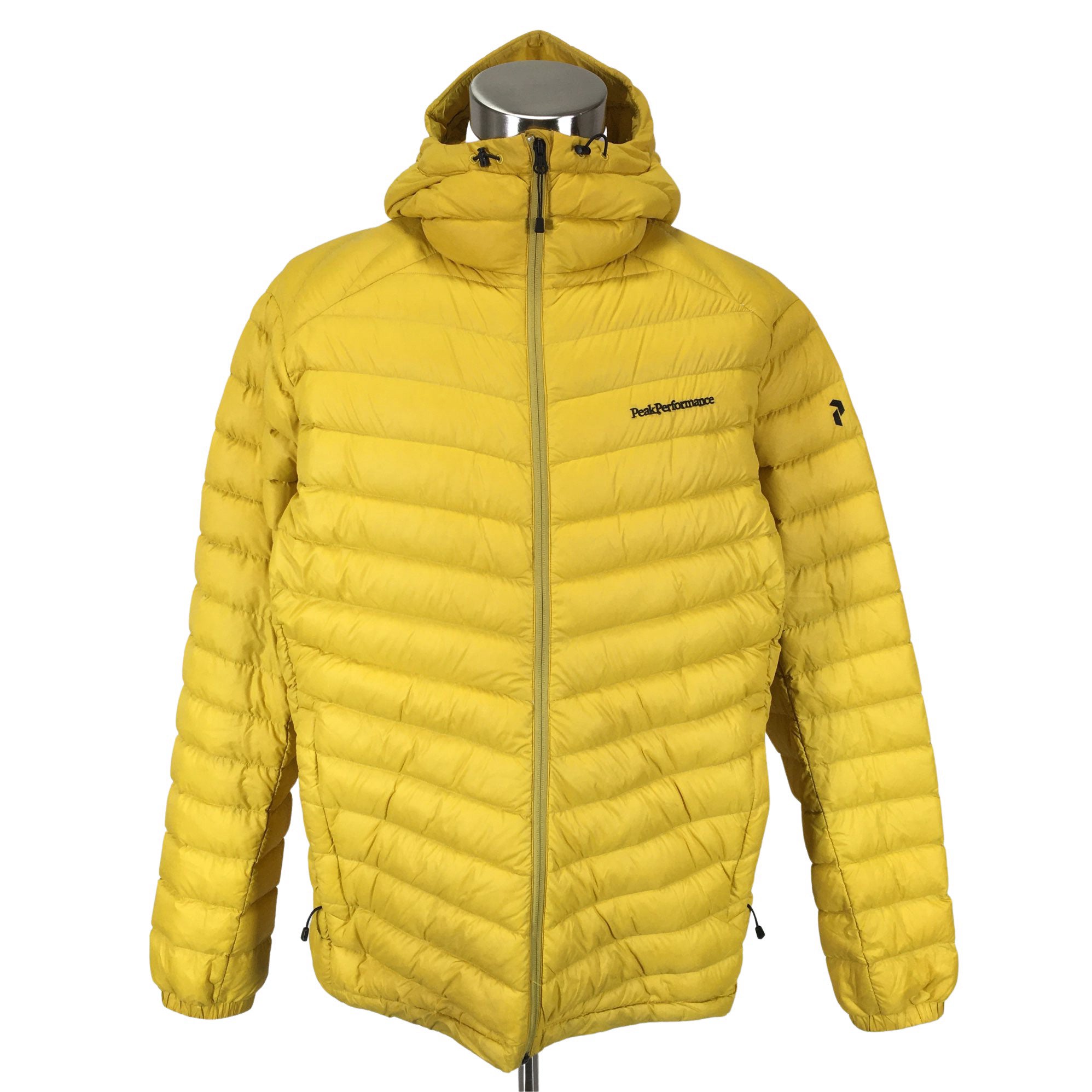 Men's Peak Performance Light down jacket, size XXL (Yellow) | Emmy