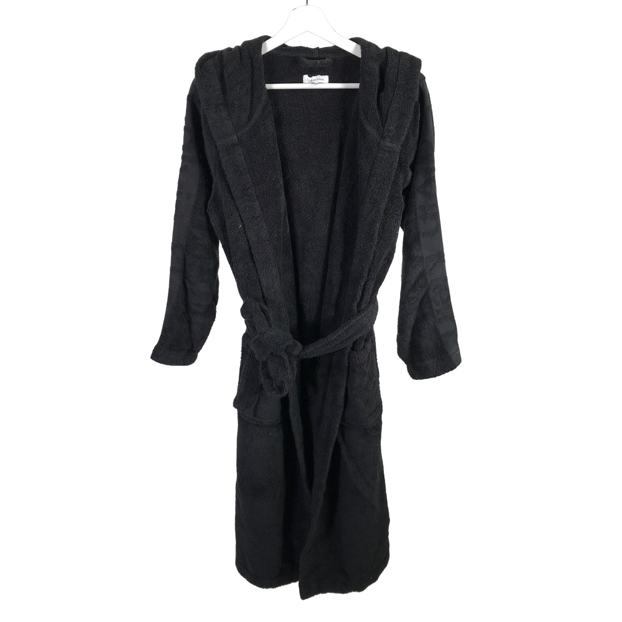 Women's Calvin Klein Bathrobe, size 36 (Black) | Emmy