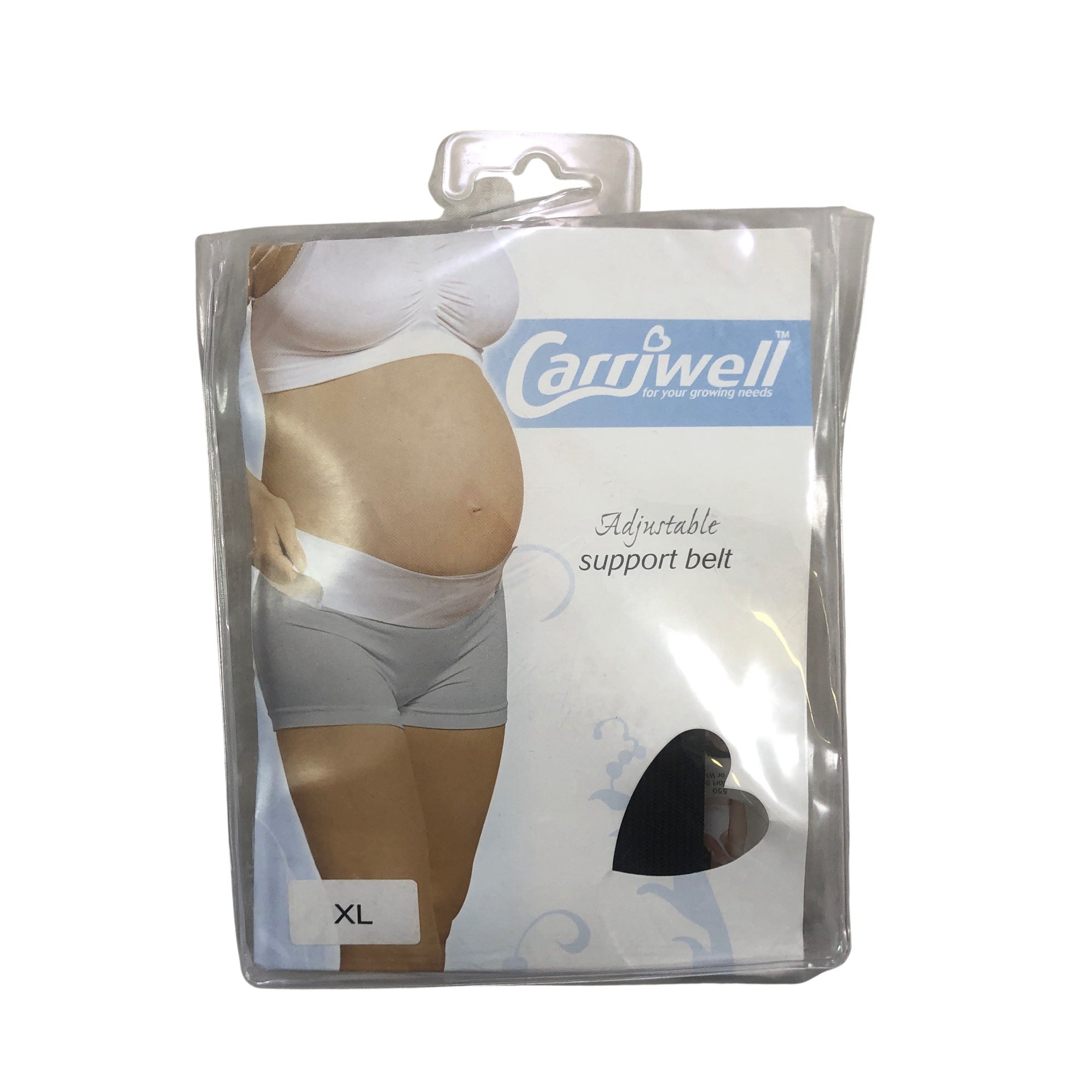 Carriwell Seamless Maternity Support Band - Black