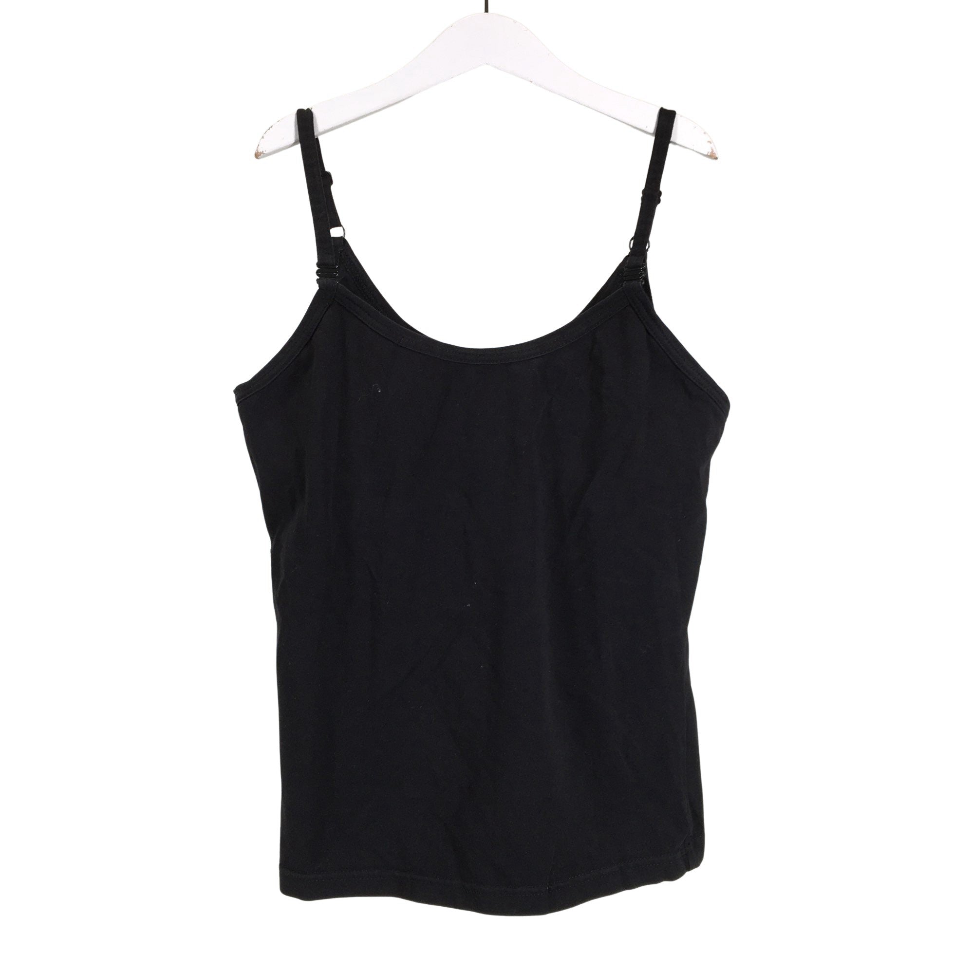 Women's Glamourmom Tricot tank top, size 38 (Black)