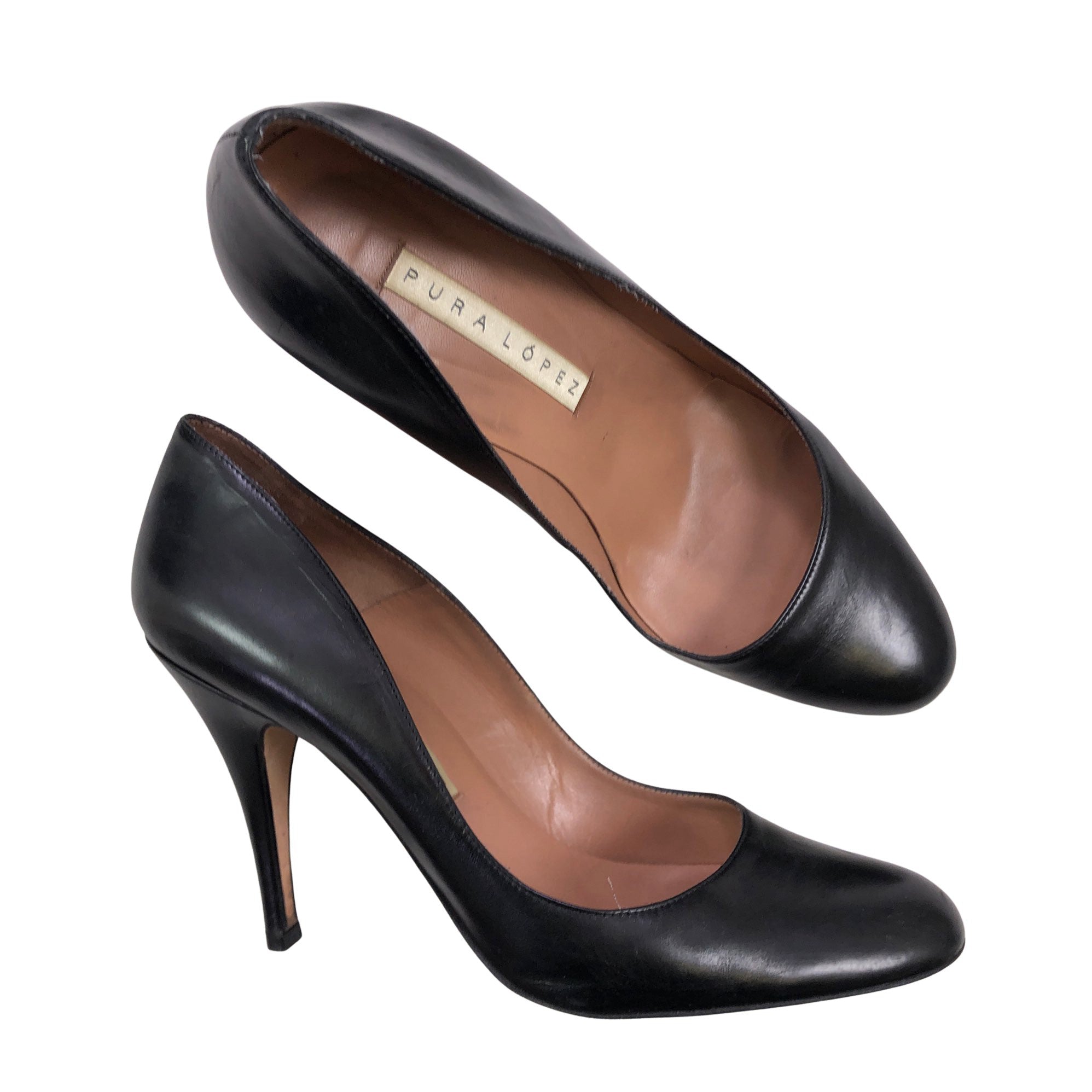 Women's Pura Lopez High heels, 39 (Black) |