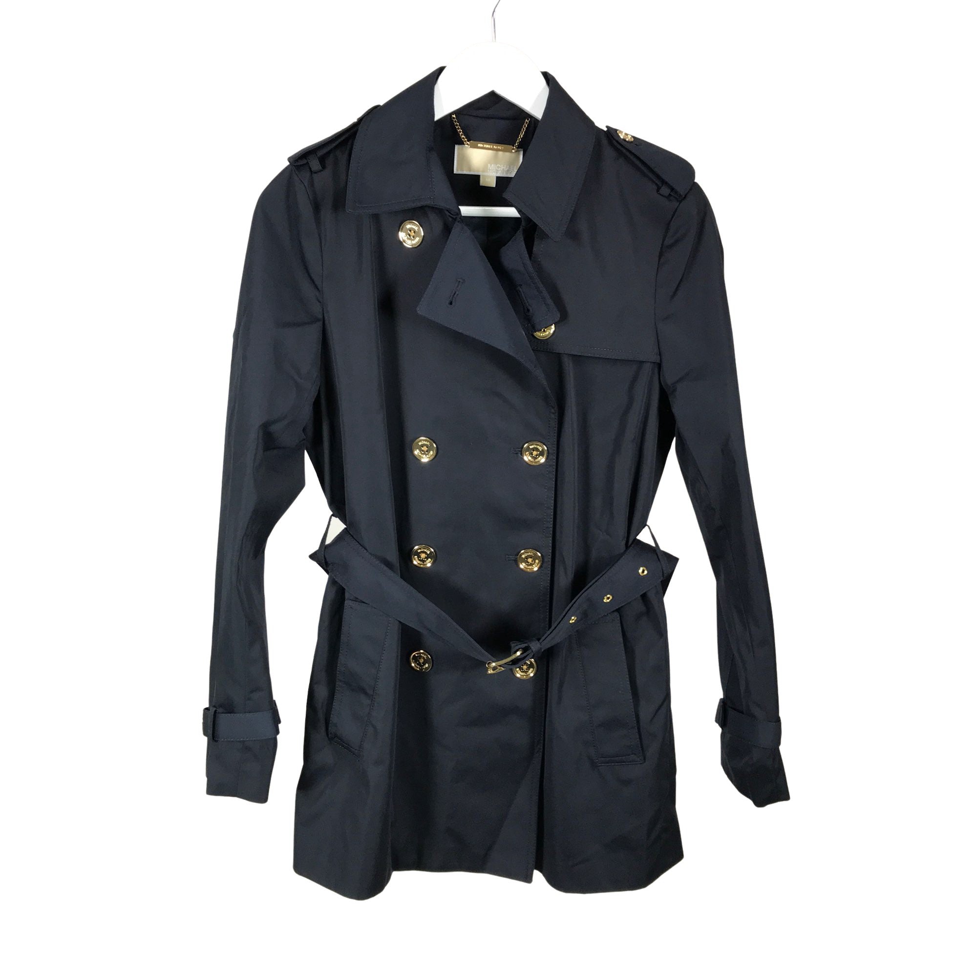 Women's Michael Kors Trench coat, size 38 (Blue) | Emmy