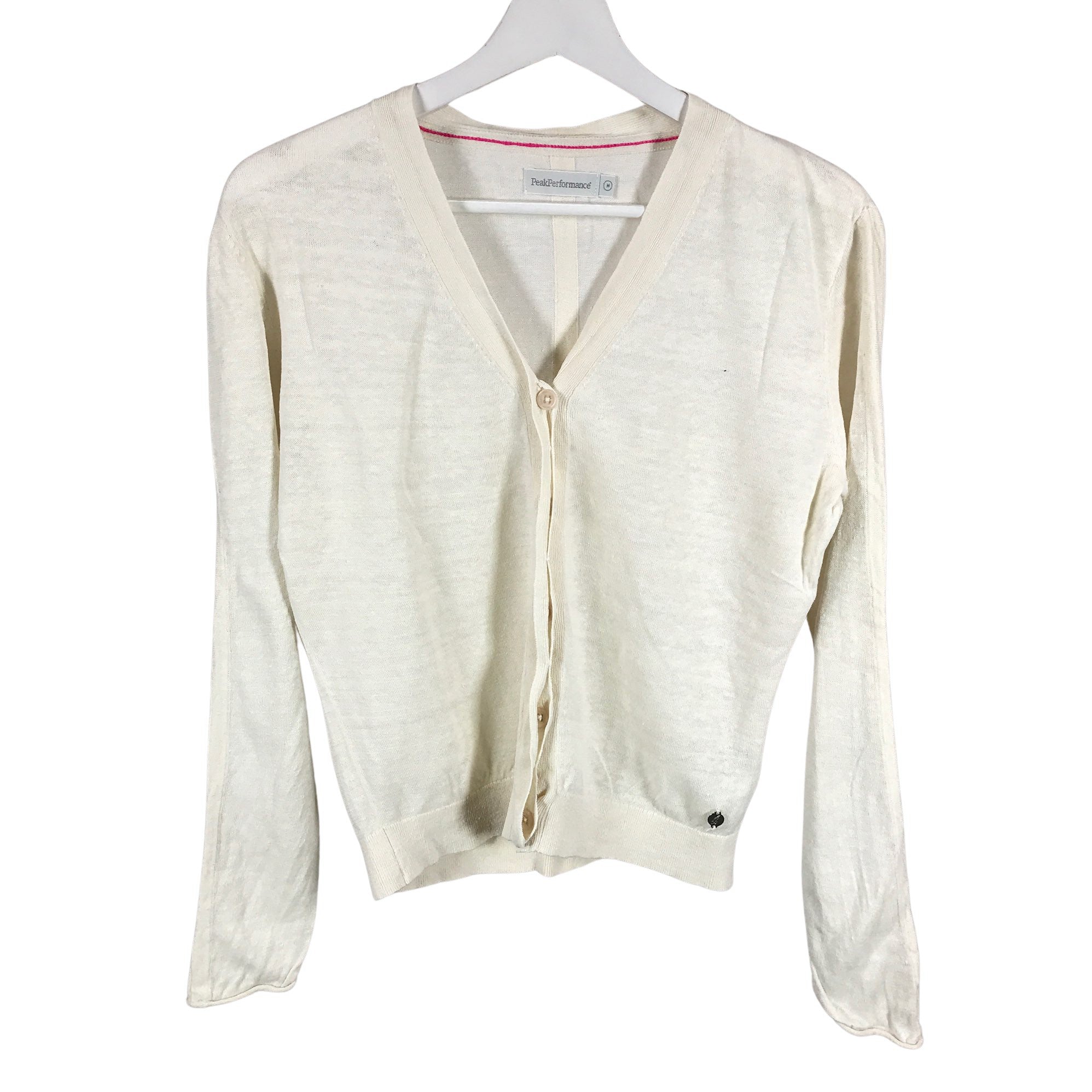 Women's Peak Performance Cardigan, size 38 (Naturaalne valge) | Emmy