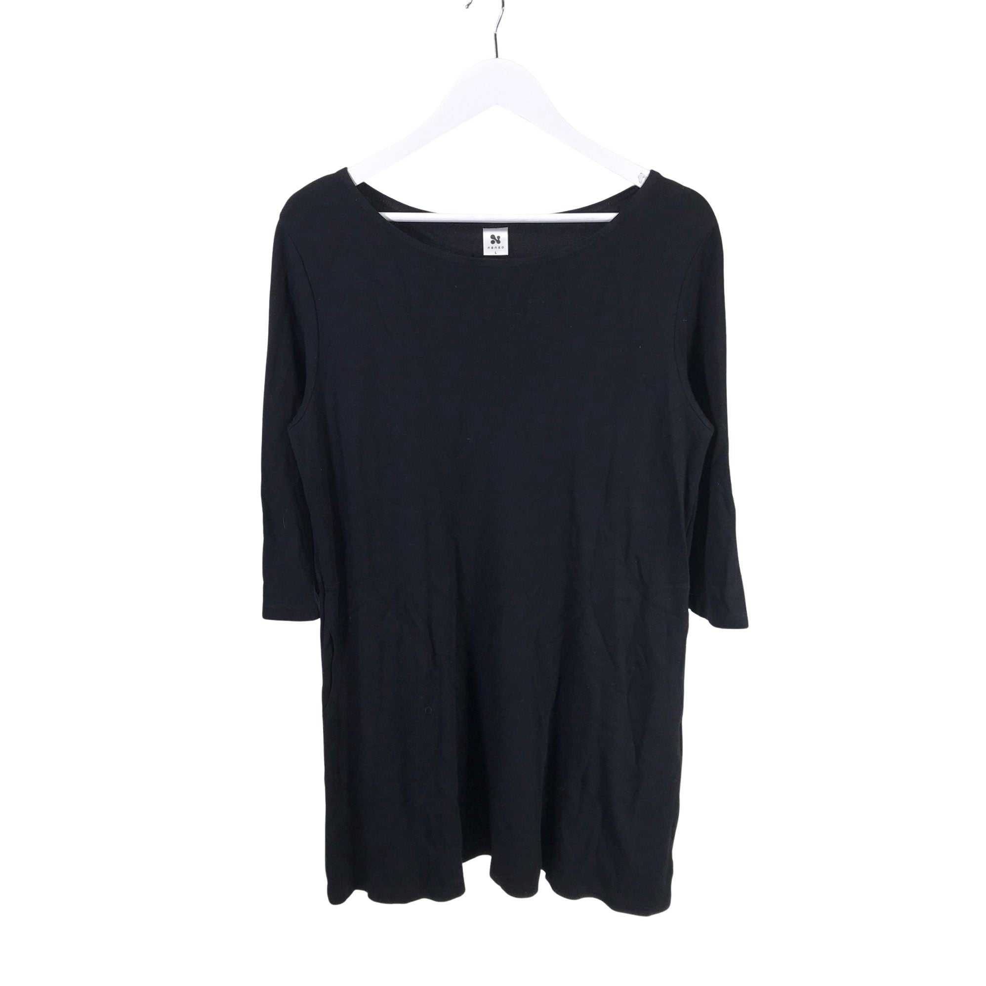 Women's Nanso Tricot tunic, size 40 (Black) | Emmy