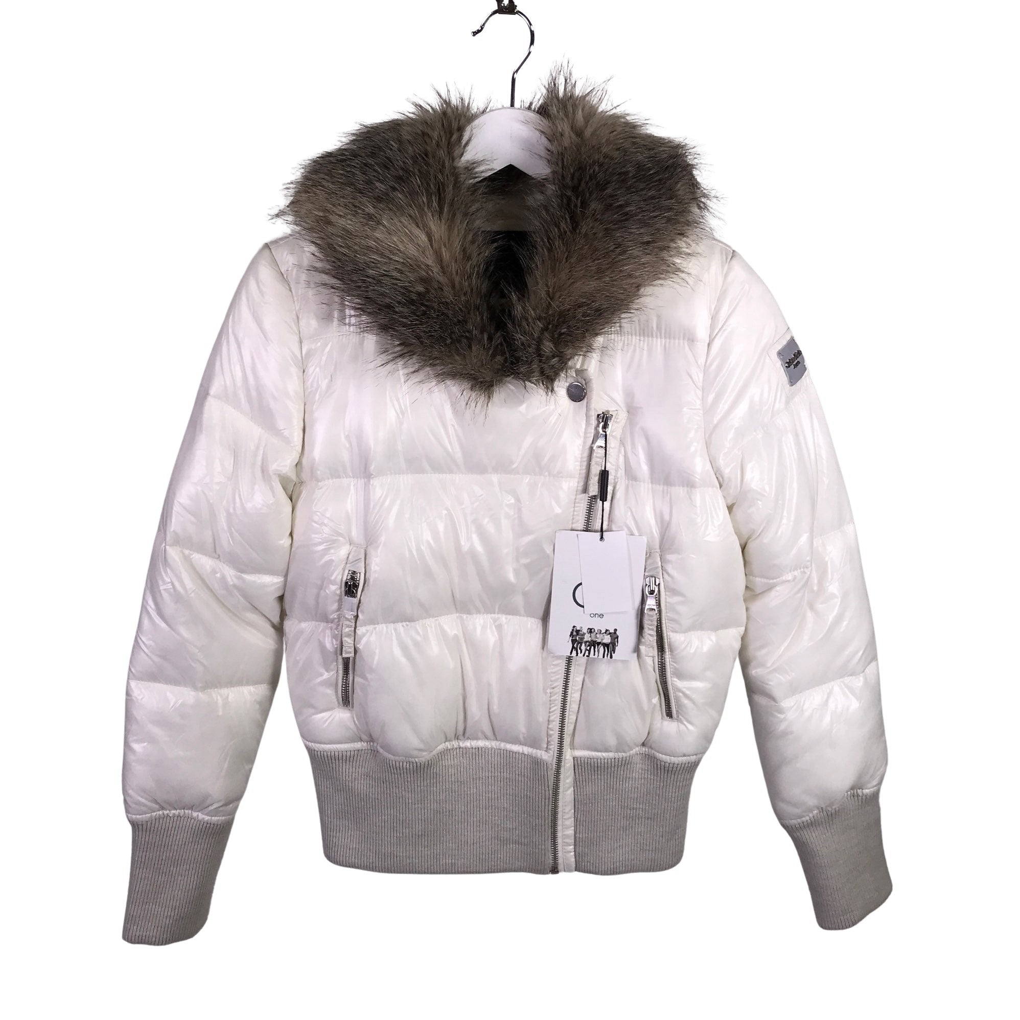 Women's Calvin Klein Winter jacket, size 34 (White) | Emmy