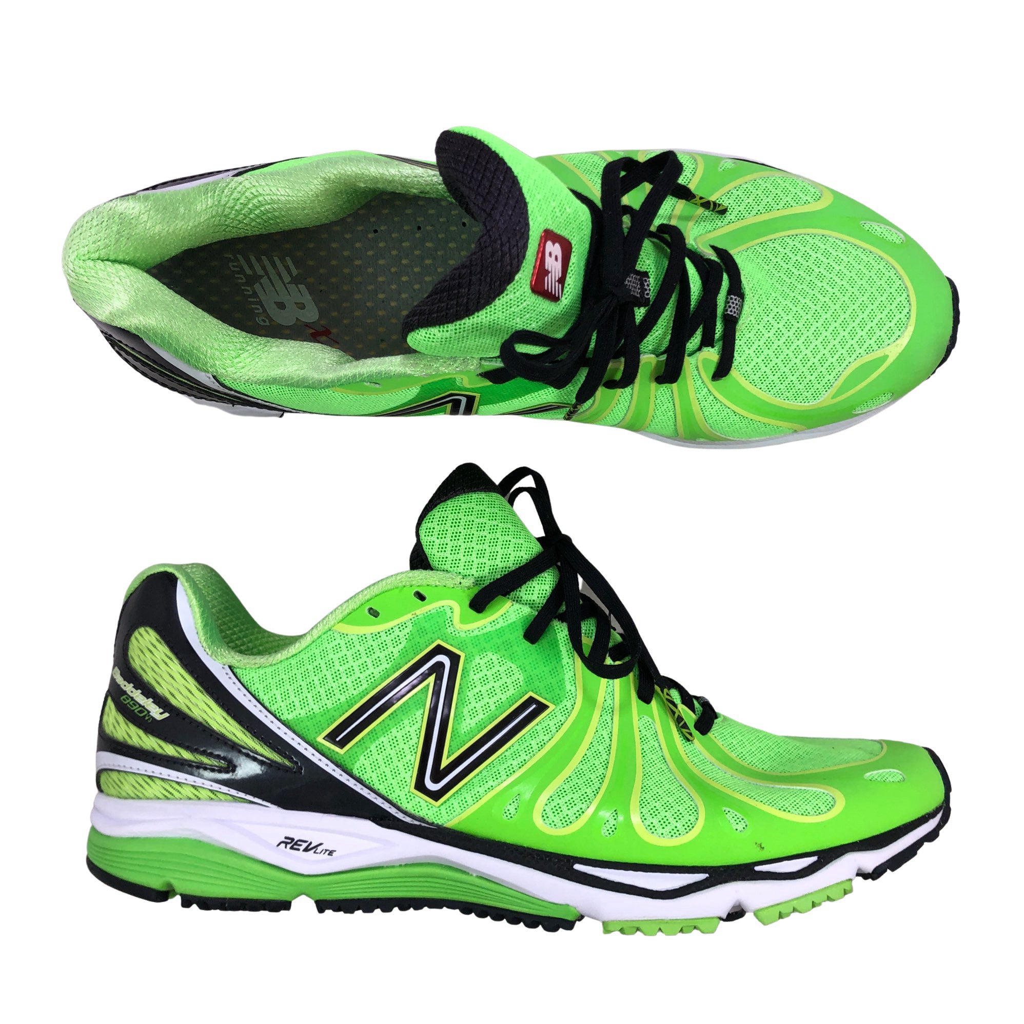 Men's New Balance Running shoes, size 45 (Green) |