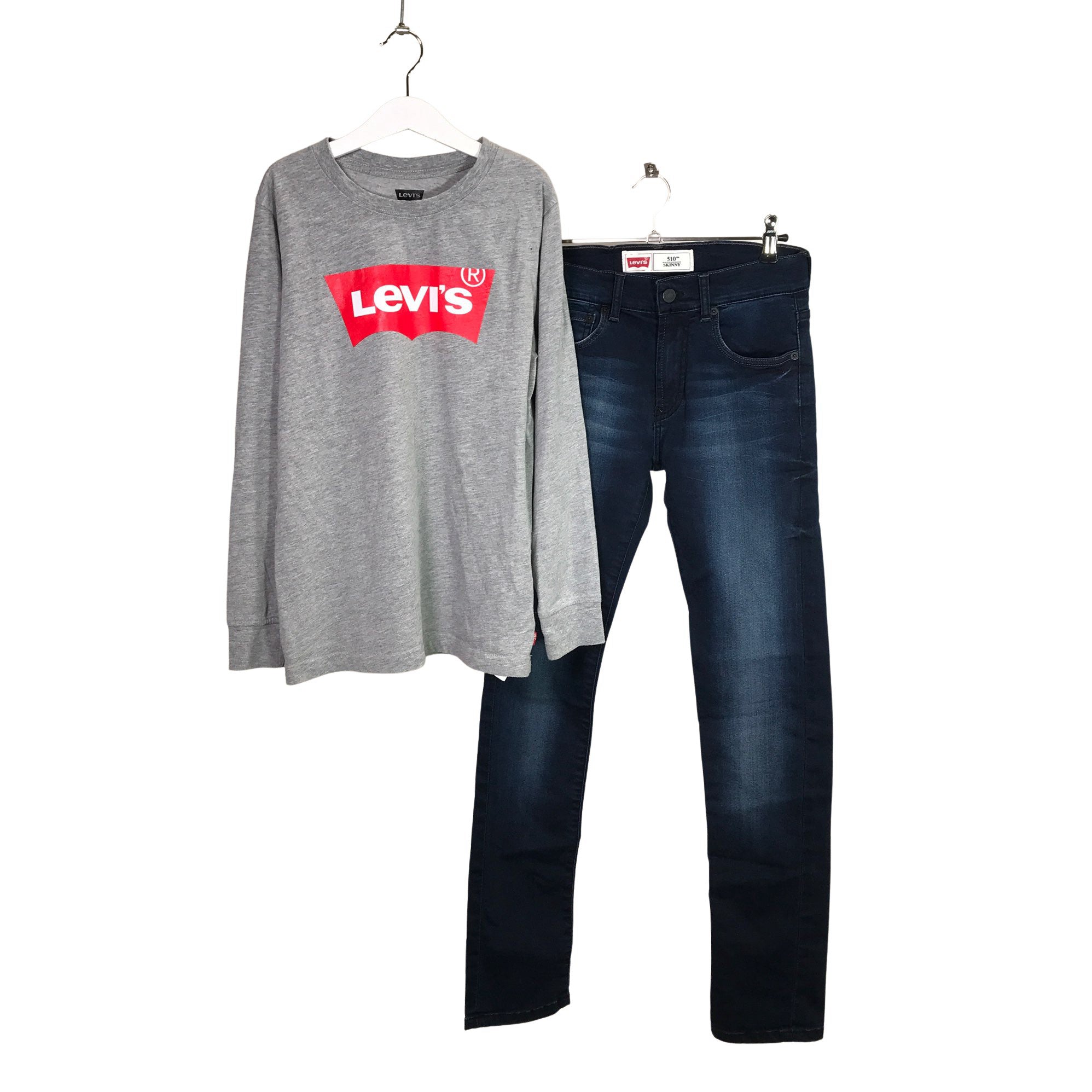 nikkel Mellem Rådne Girls' Levi's Jeans, size 158 - 164 (Blue) | Emmy