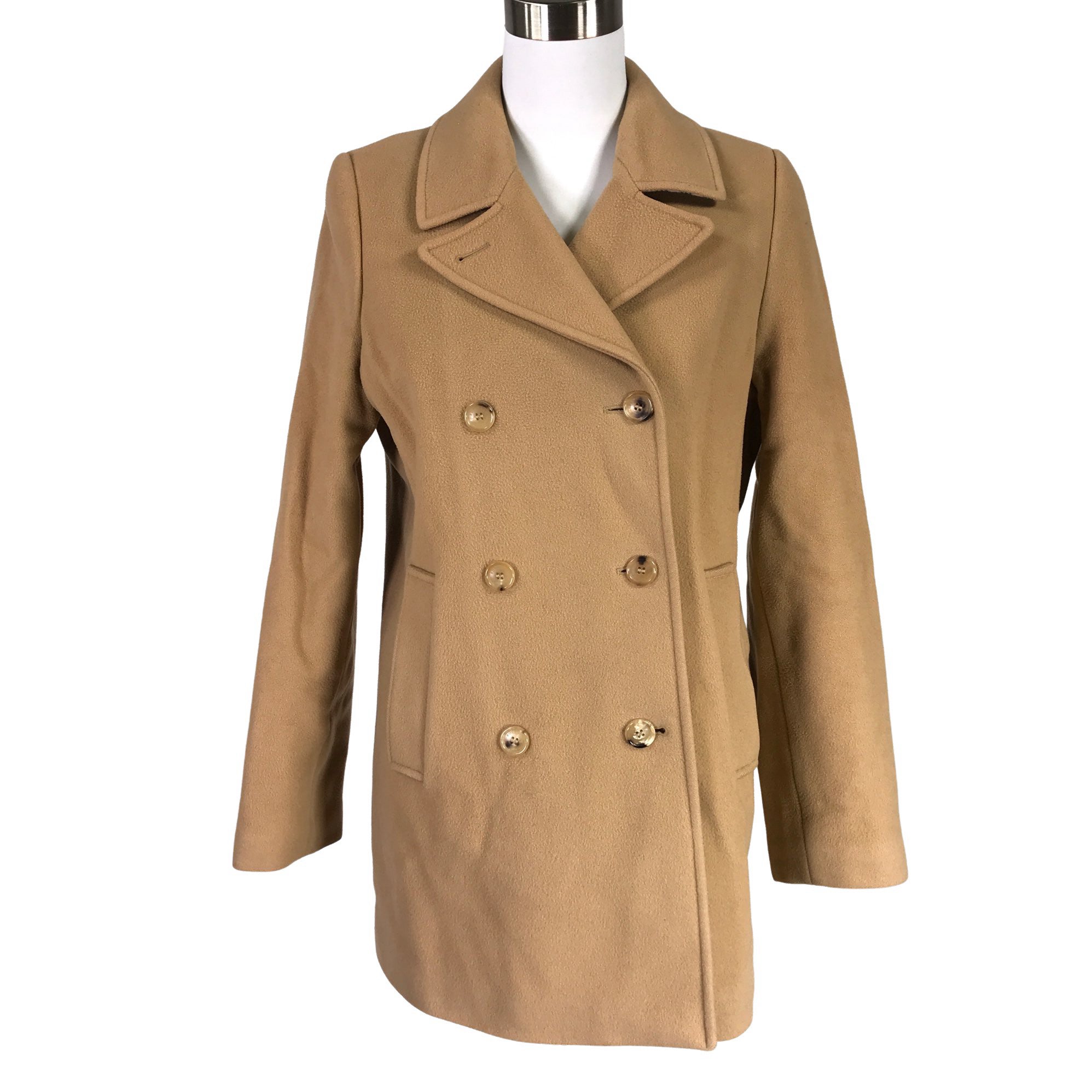 Women's Burberry Wool coat, size 36 (Brown) | Emmy
