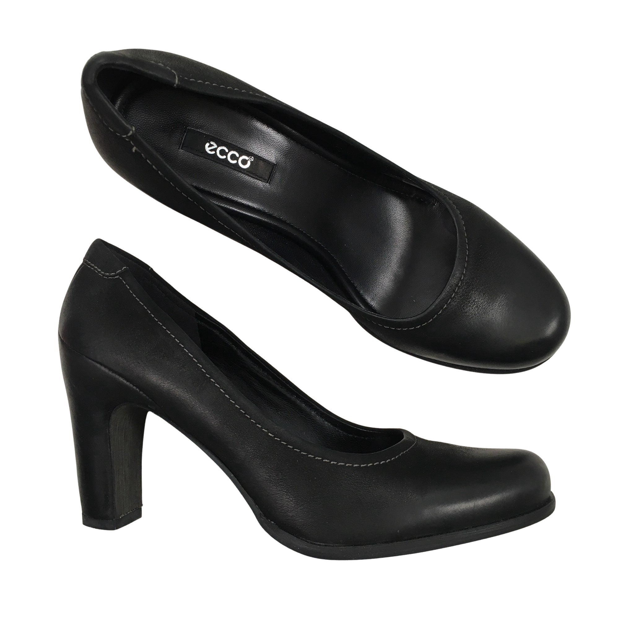 Stillehavsøer Fancy kjole haj Women's Ecco High heels, size 41 (Black) | Emmy