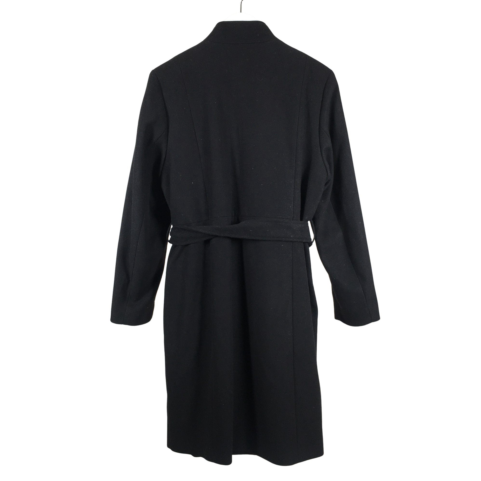 Women's M&S Collection Wool coat, size 40 (Black) | Emmy