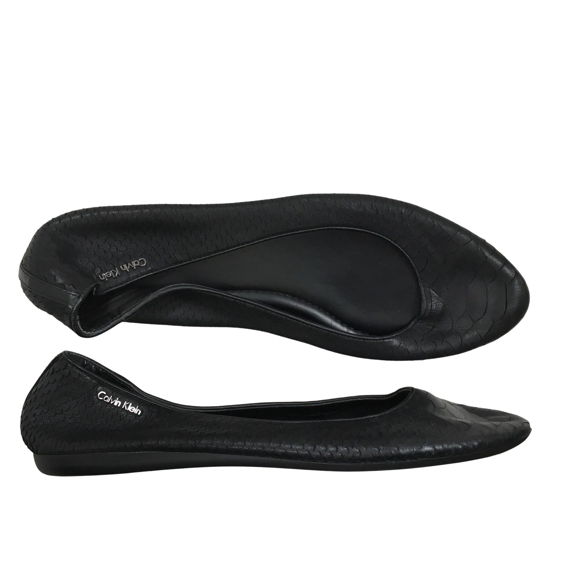 Women's Calvin Klein Ballerinas, size 41 (Black) | Emmy