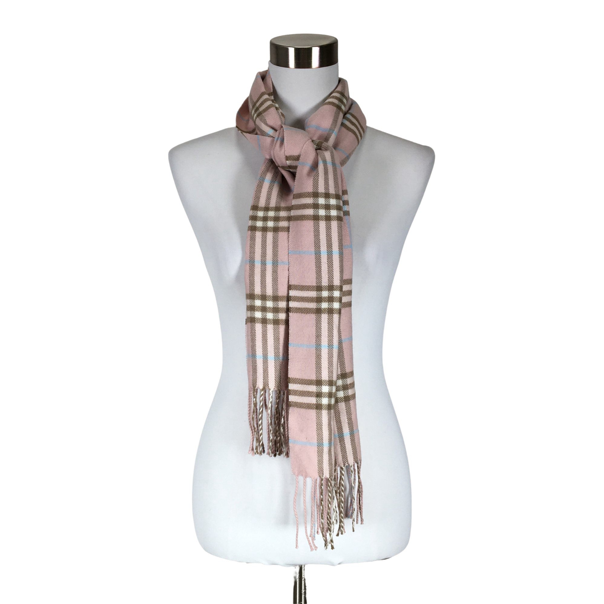 Women's Burberry Scarf, size Midi (Light red) | Emmy