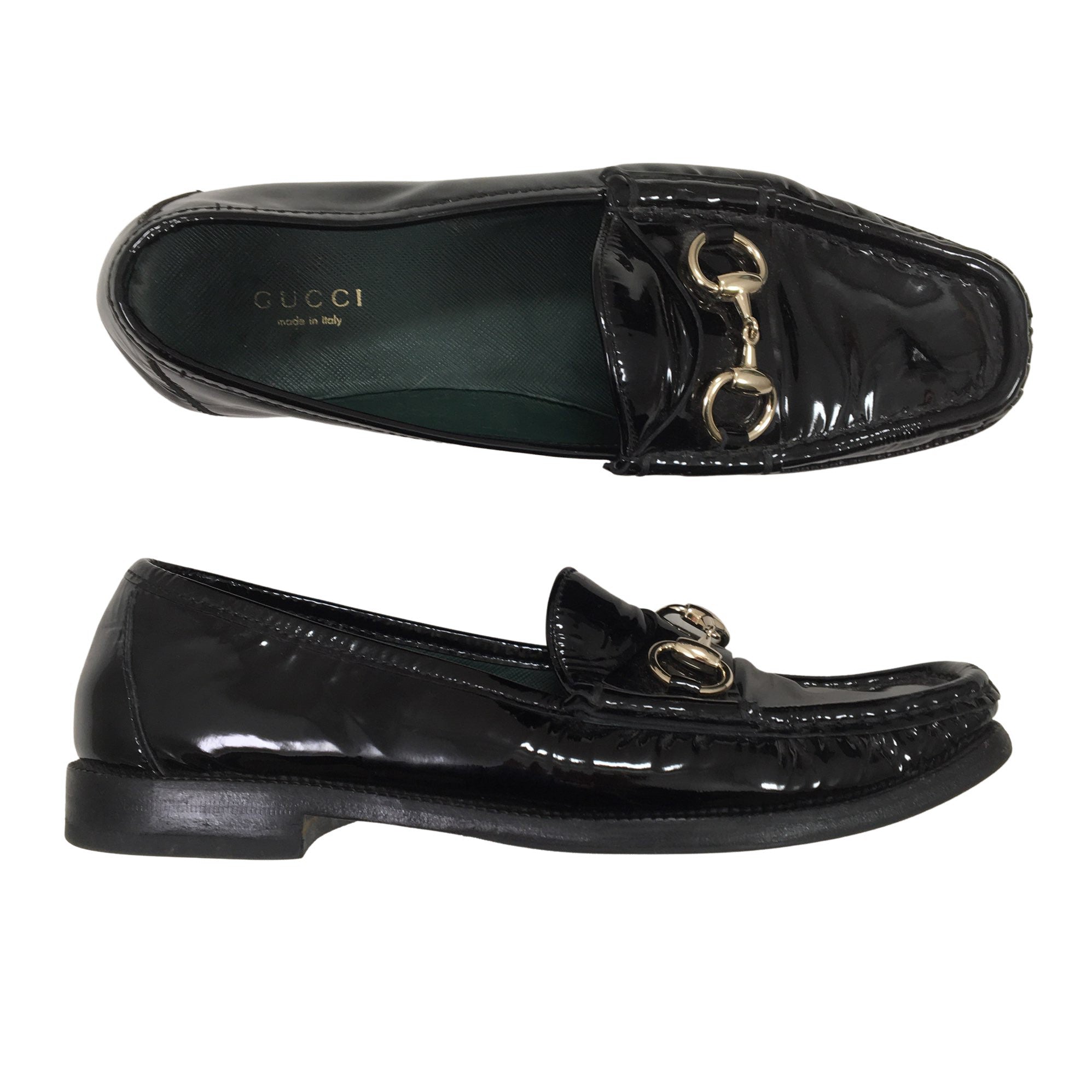 Women's Gucci Loafers, size 37 (Black) | Emmy