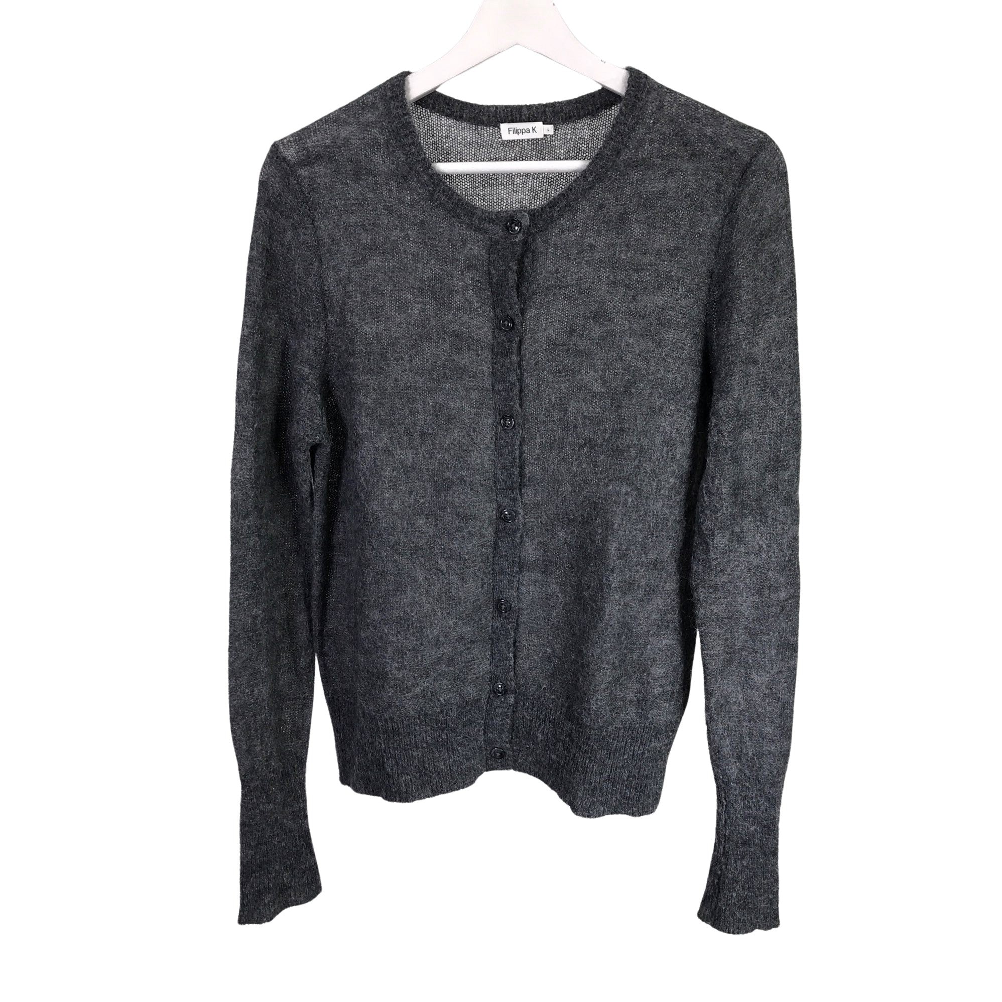 Women's Filippa K. Cardigan, size 40 (Grey) | Emmy