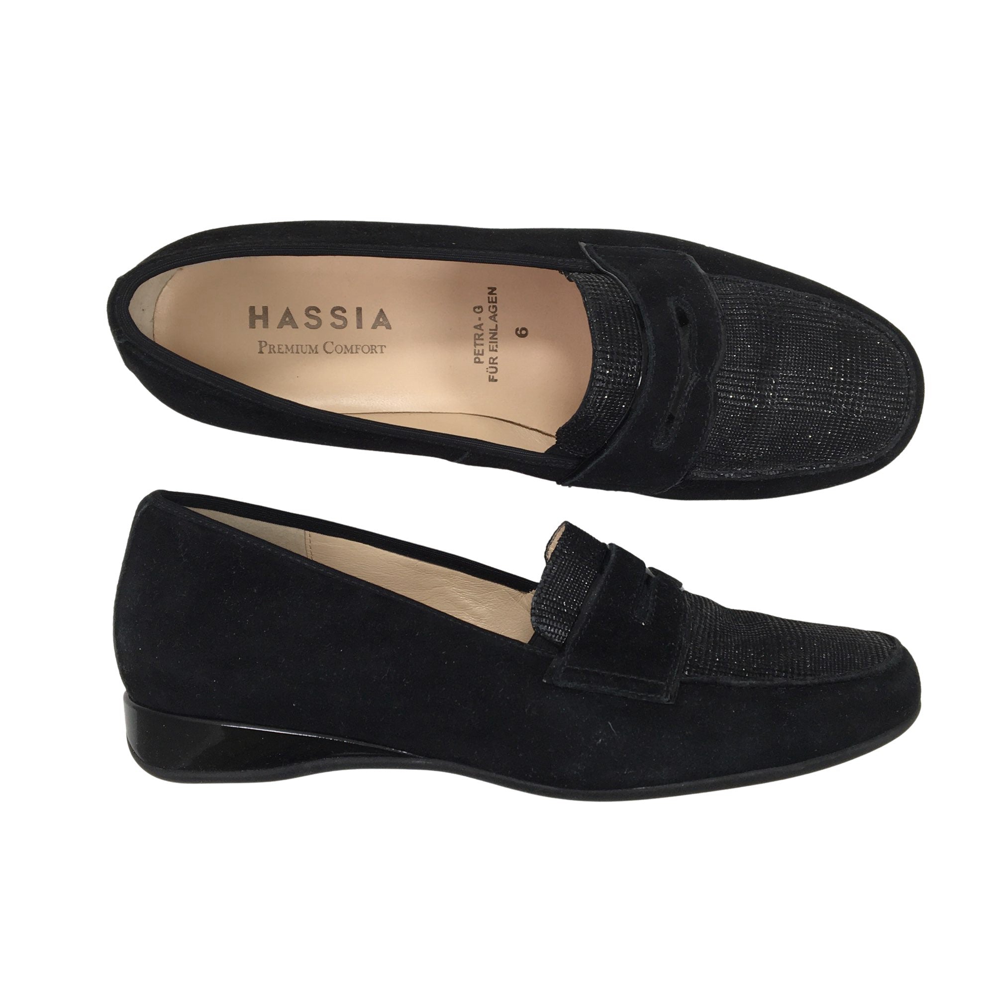 Hassia Loafers, size (Black) |