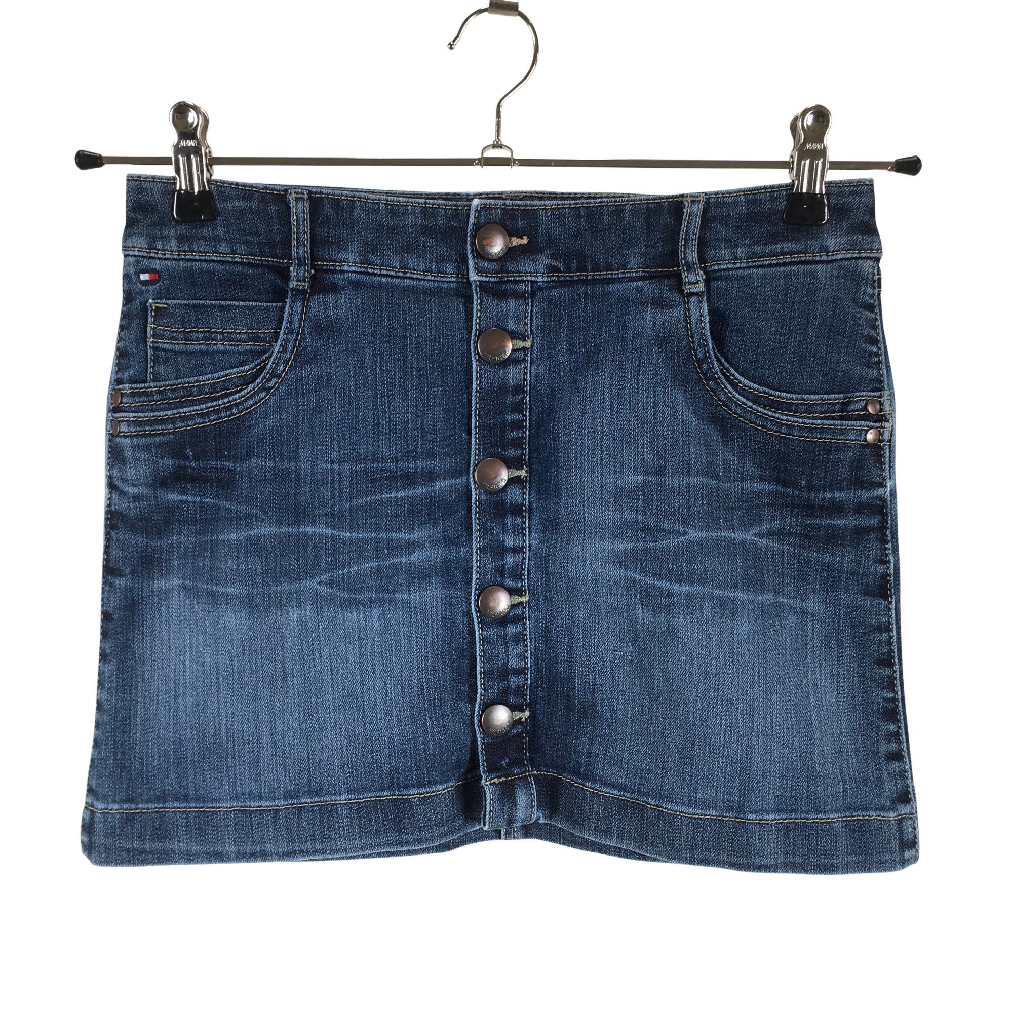 Girls' Tommy Hilfiger Denim skirt, size 158 - 164 (Blue) | Emmy