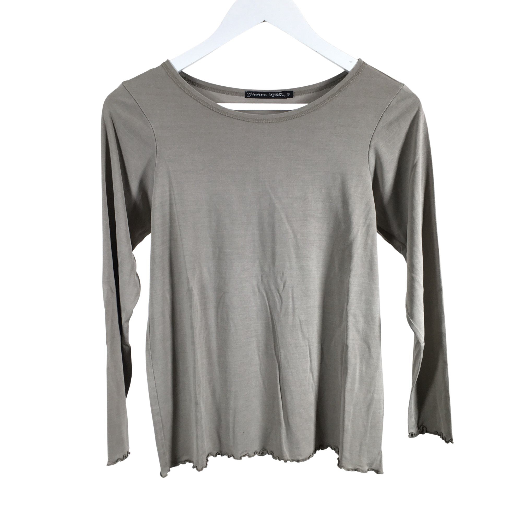 Women's Gudrun Sjöden Tricot shirt, size 36 (Grey) | Emmy