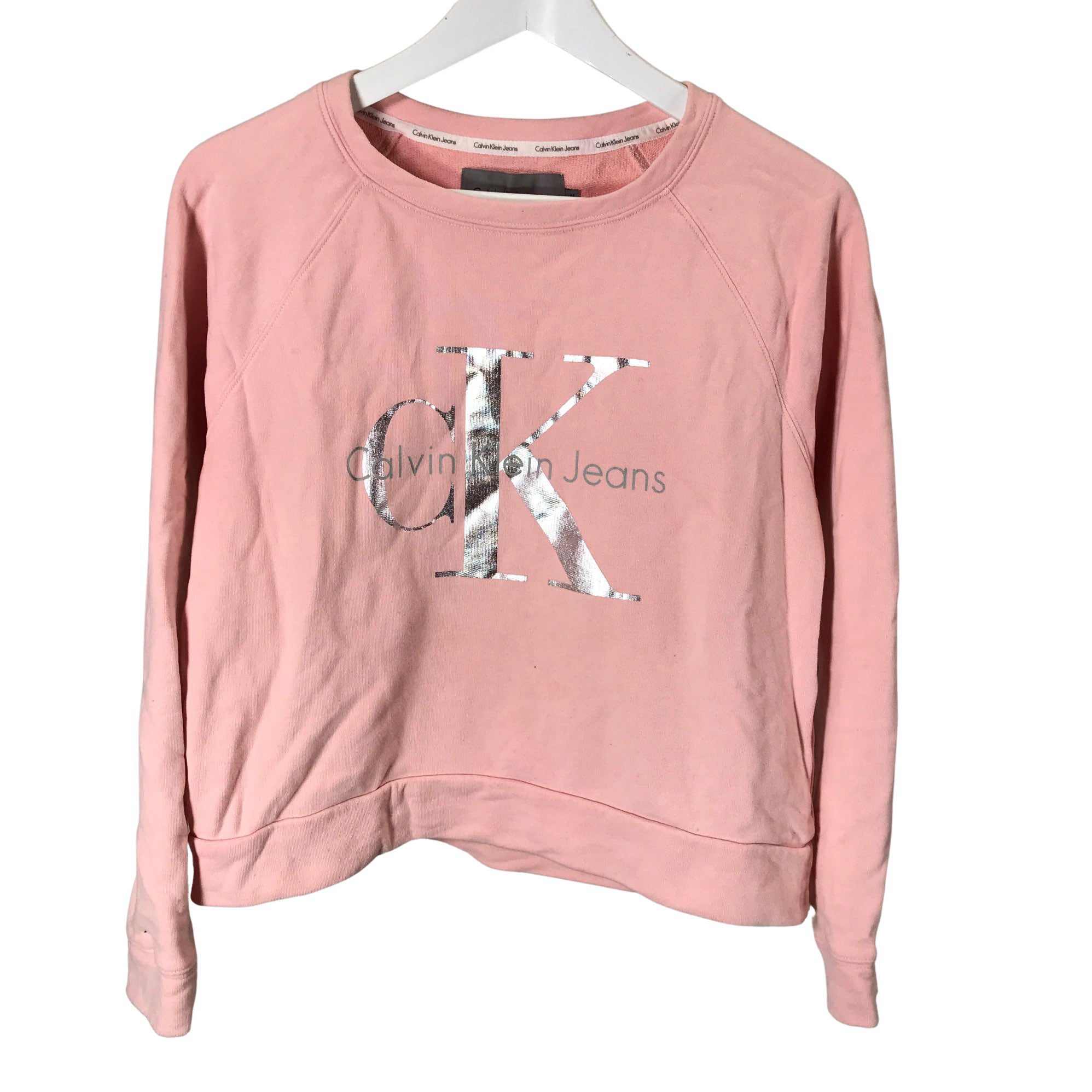 Women's Calvin Klein Sweatshirt, size 38 (Light red) | Emmy