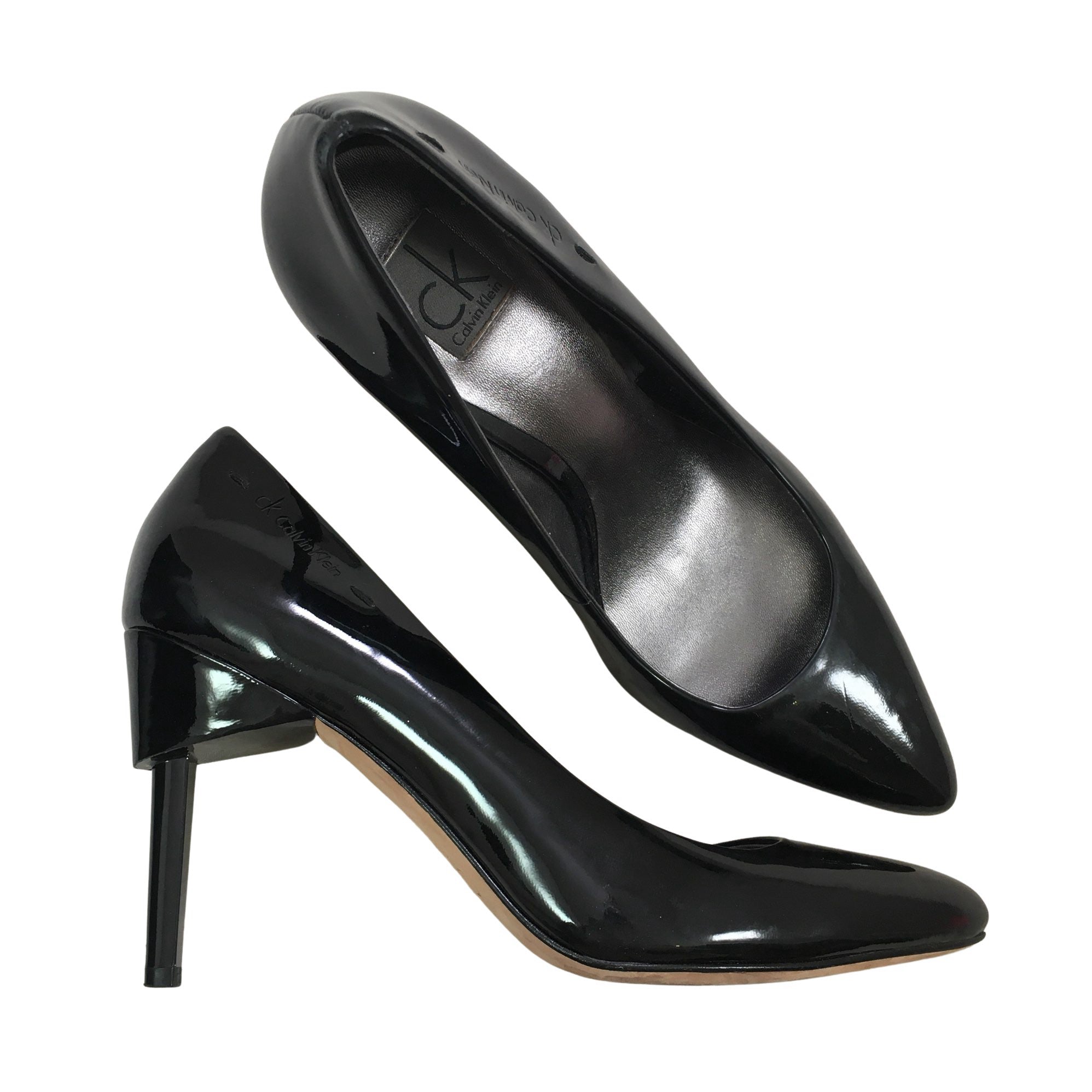 Women's Calvin Klein High heels, size 39 (Black) | Emmy