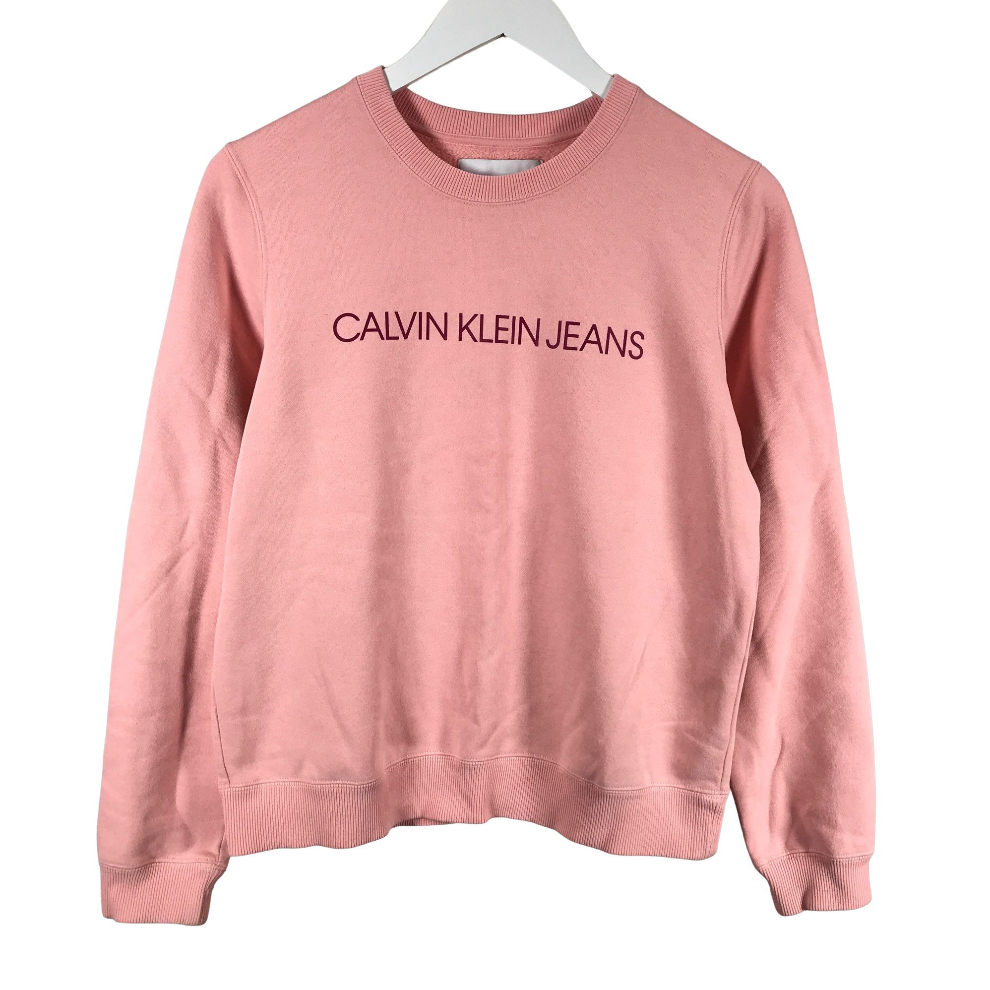 Women's Calvin Klein Sweatshirt, size 36 (Light red) | Emmy