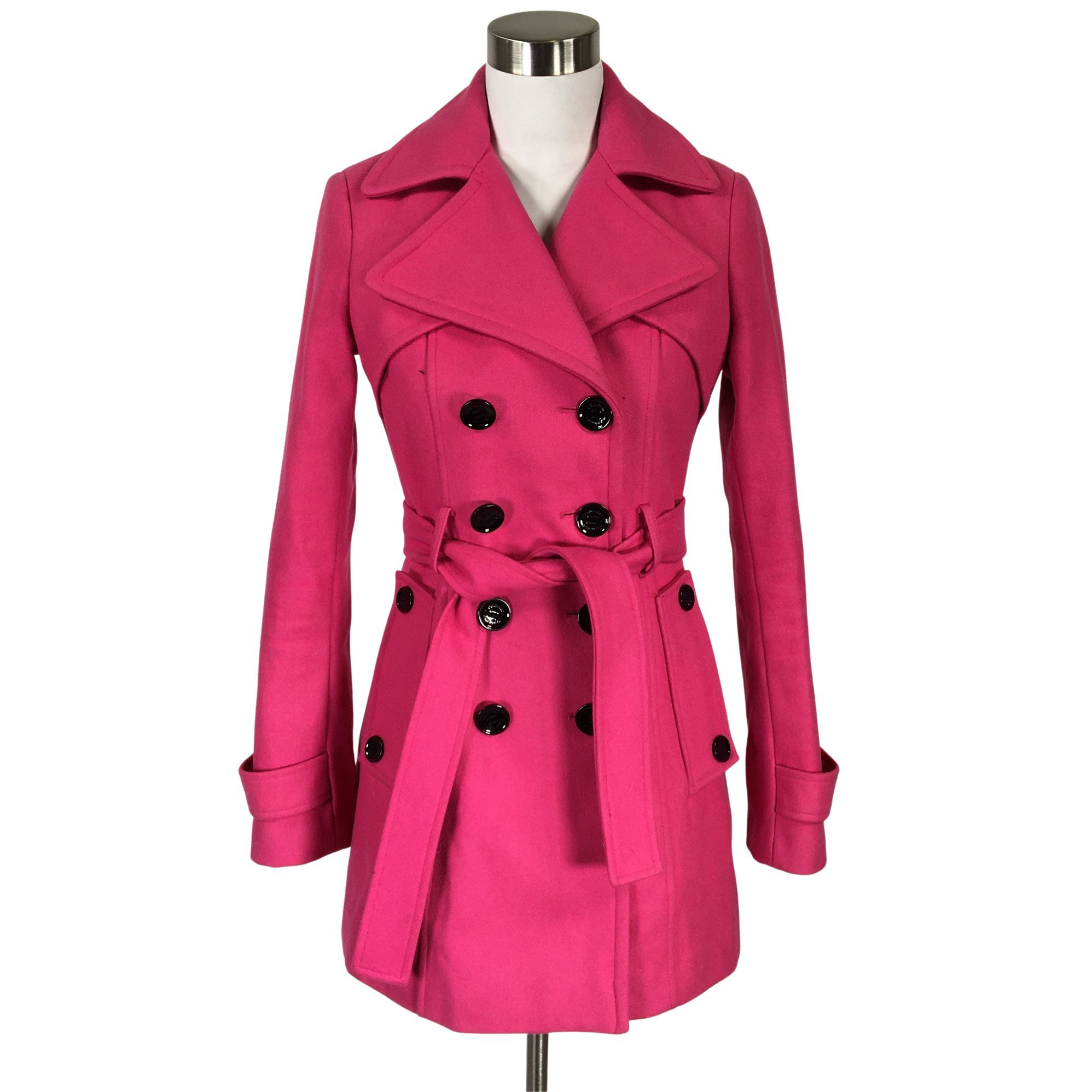 Women's Calvin Klein Wool coat, size 32 (Pink) | Emmy